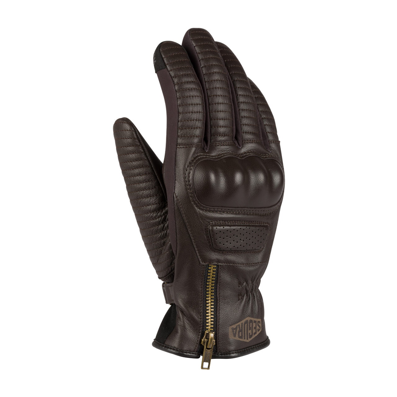 Rękawice Motocyklowe Segura Synchro BrązowyXL