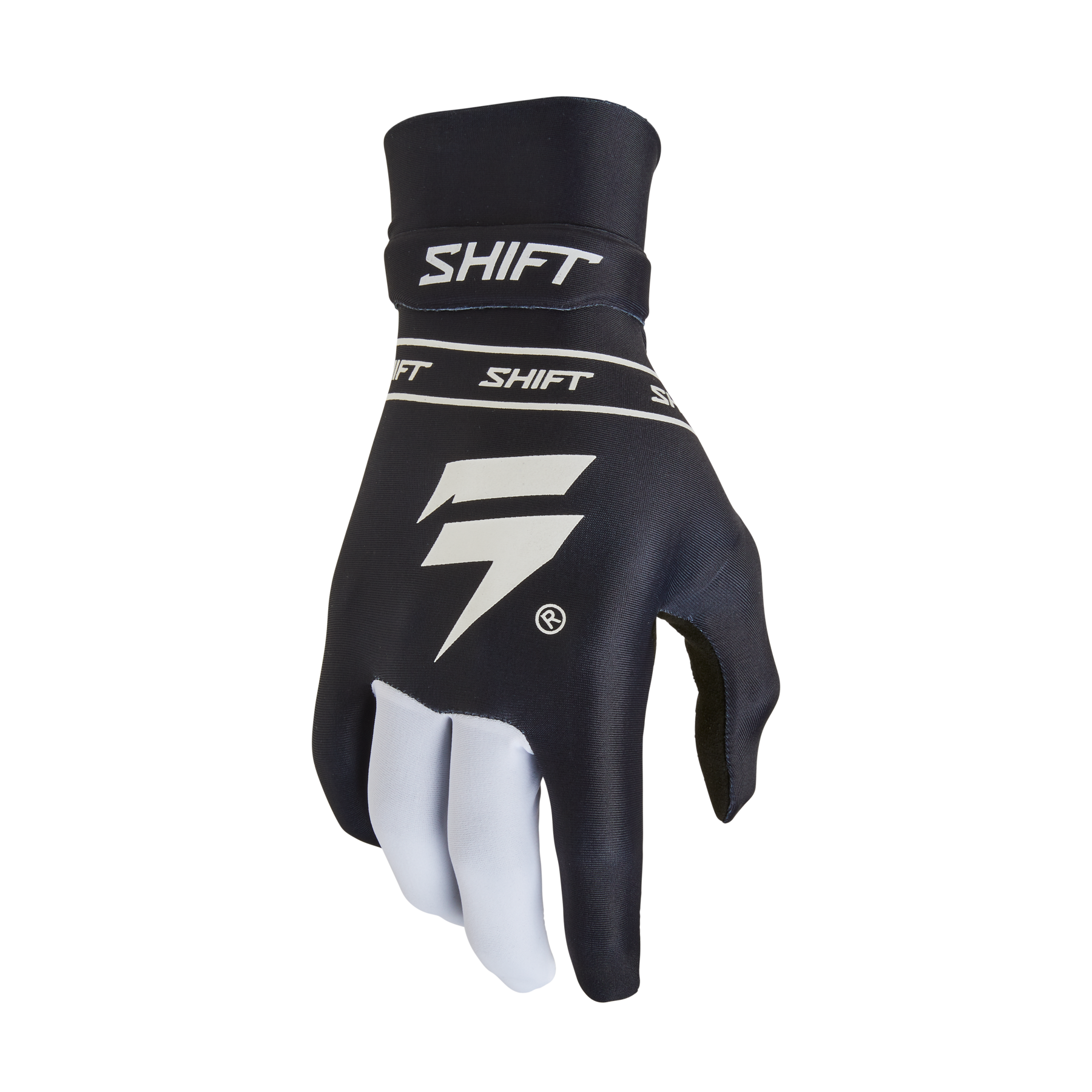 Rękawice Cross Dziecięce Shift Black Label Qwik CzarnyM