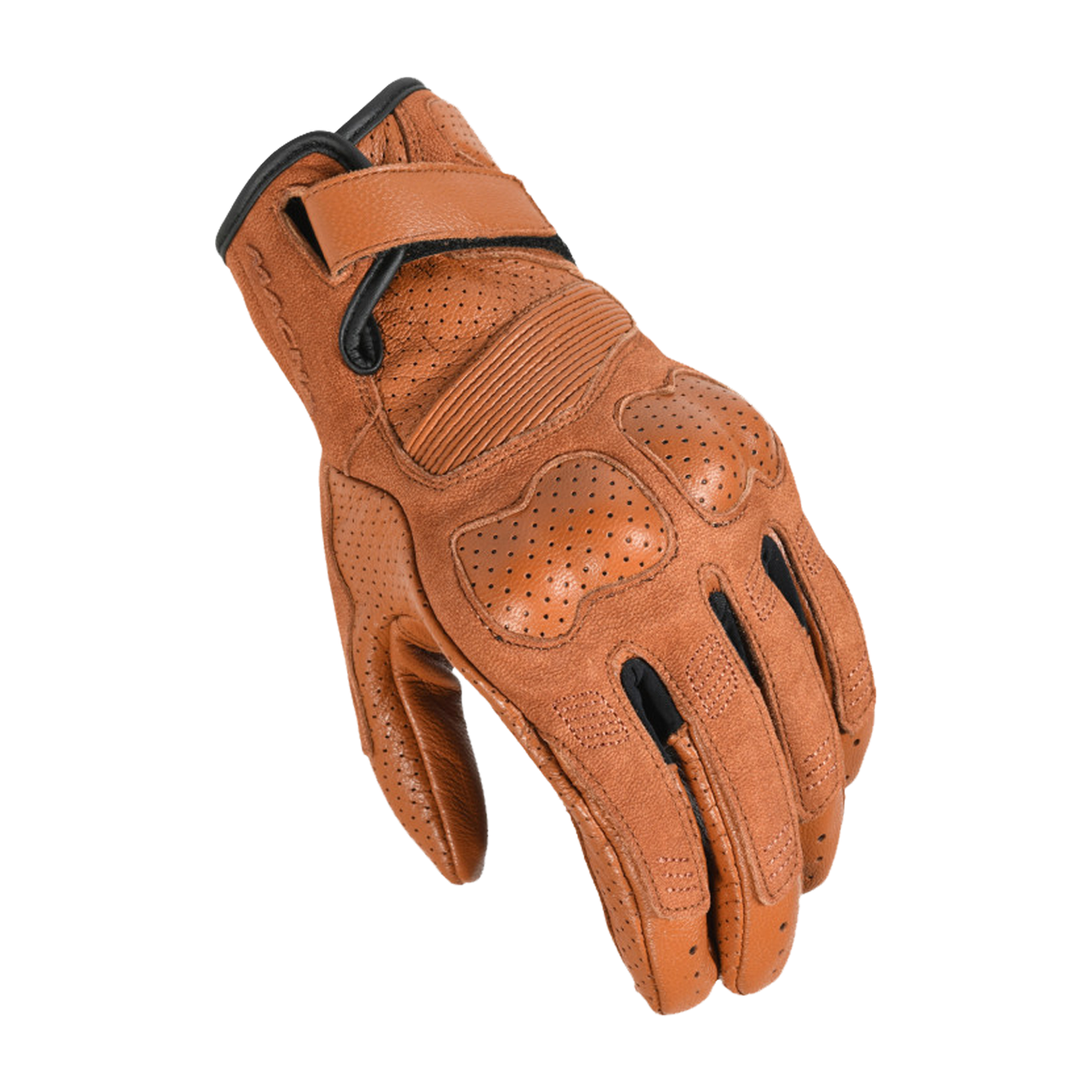 Rękawice Motocyklowe Macna Bold BrązowyXS