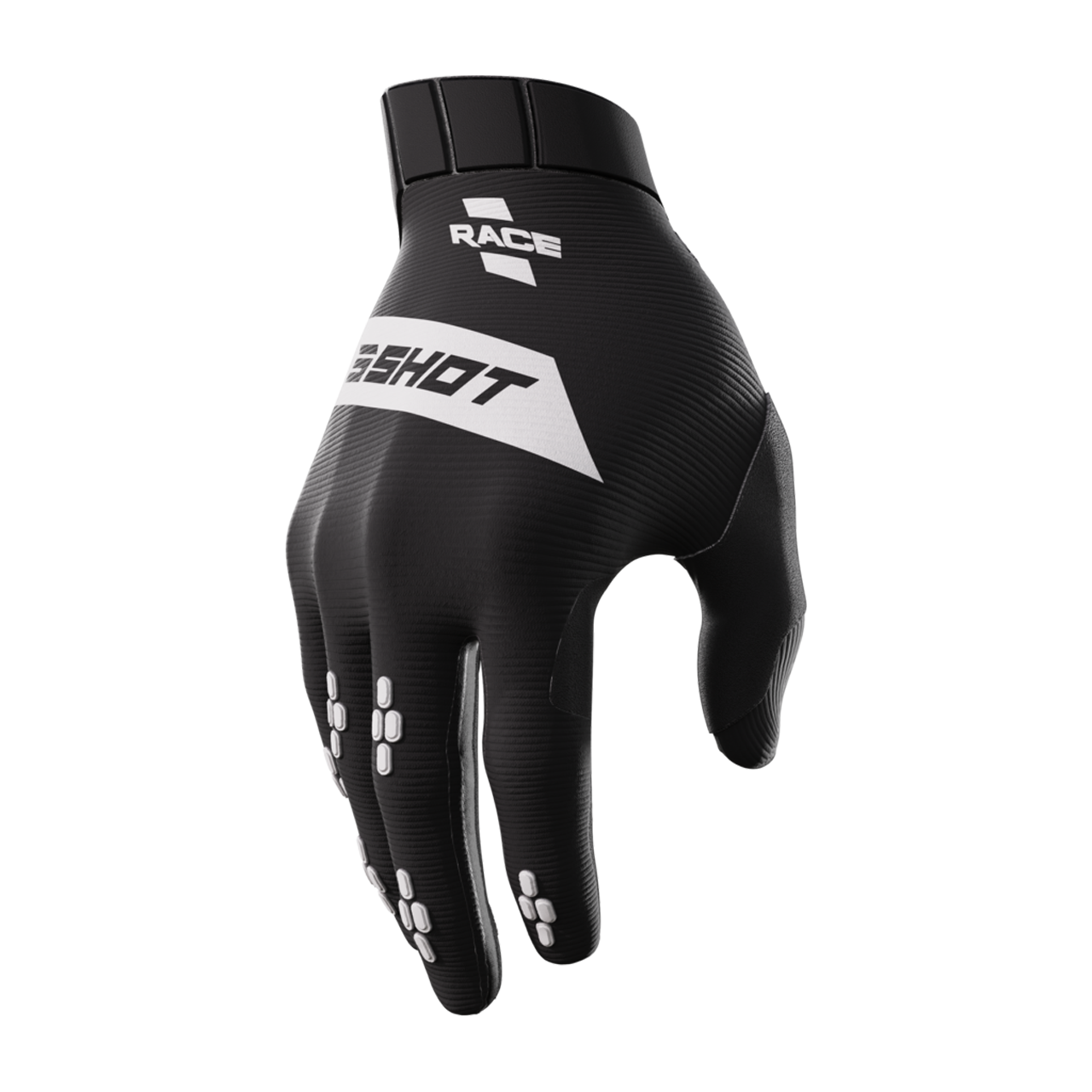 Rękawice Cross Shot Race CzarnyXXXL