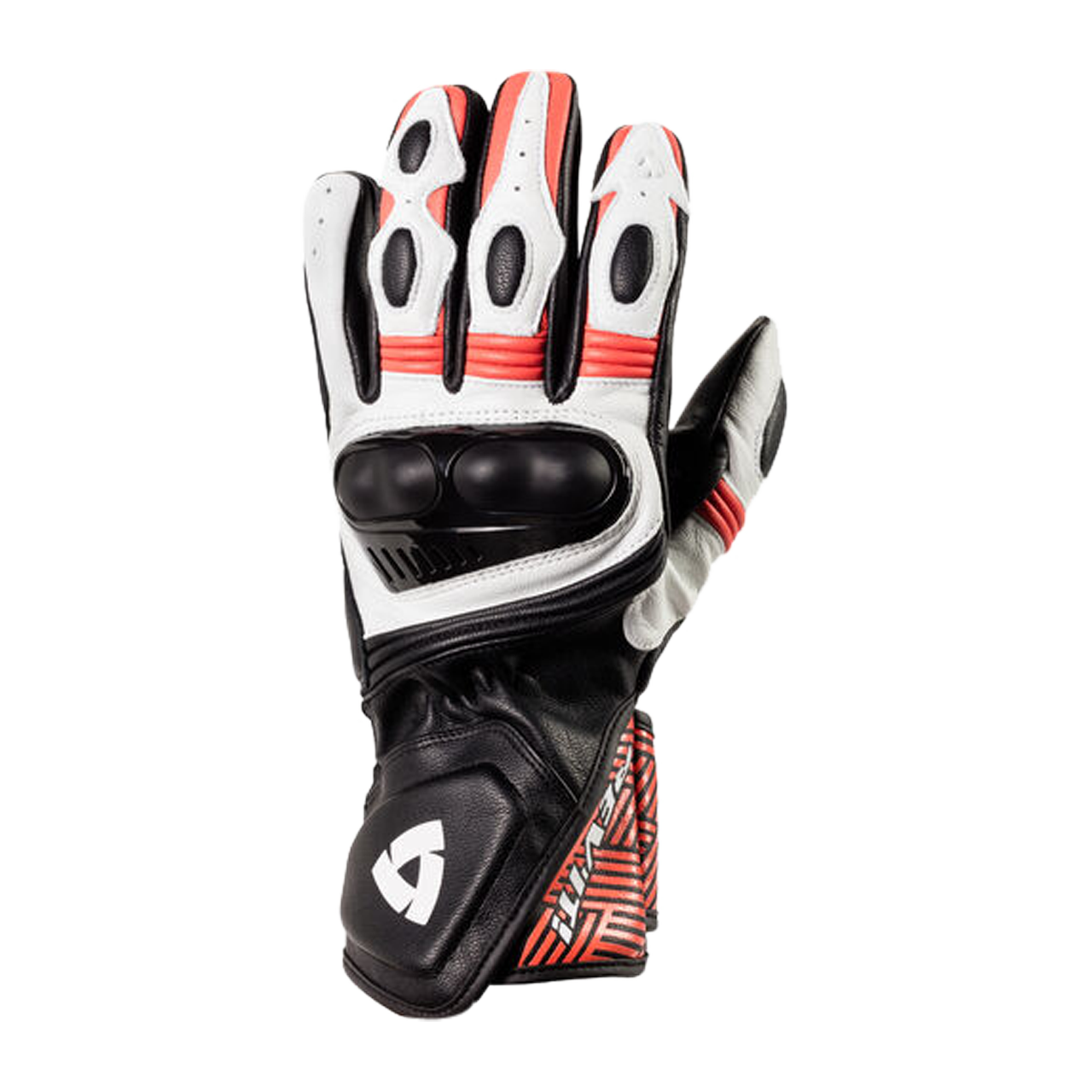 Rękawice Motocyklowe Rev'it! Speedster Czarny/CzerwonyS