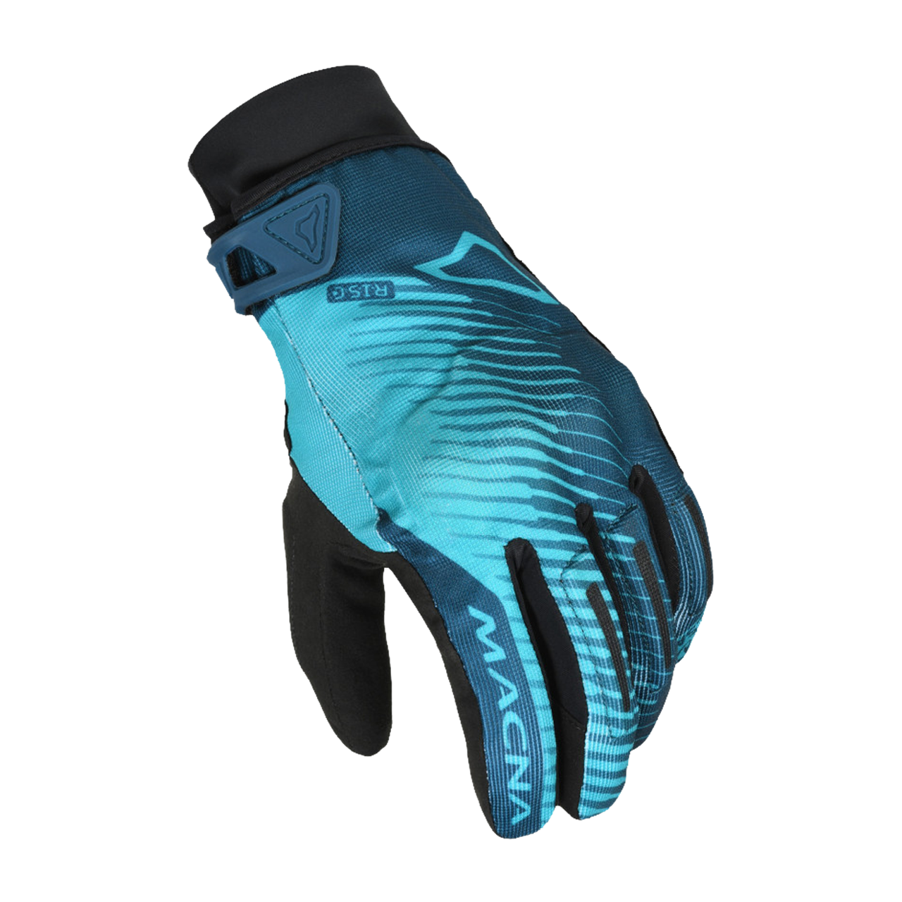 Rękawice Motocyklowe Macna Crew RTX Damskie Czarny/NiebieskiM