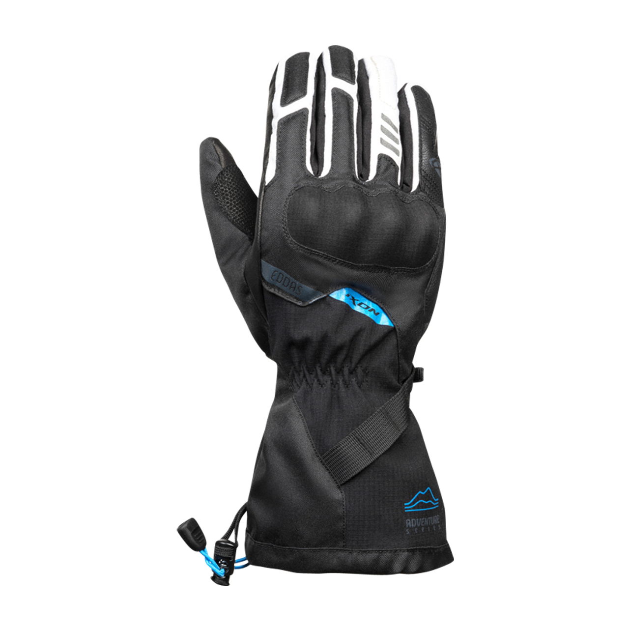 Rękawice Motocyklowe Ixon Pro Eddas Czarny/Szary/NiebieskiL