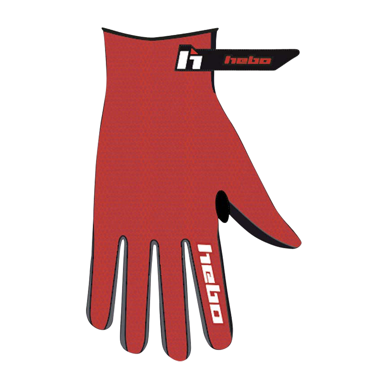 Rękawice Trial Hebo Team Dziecięce CzerwonyS