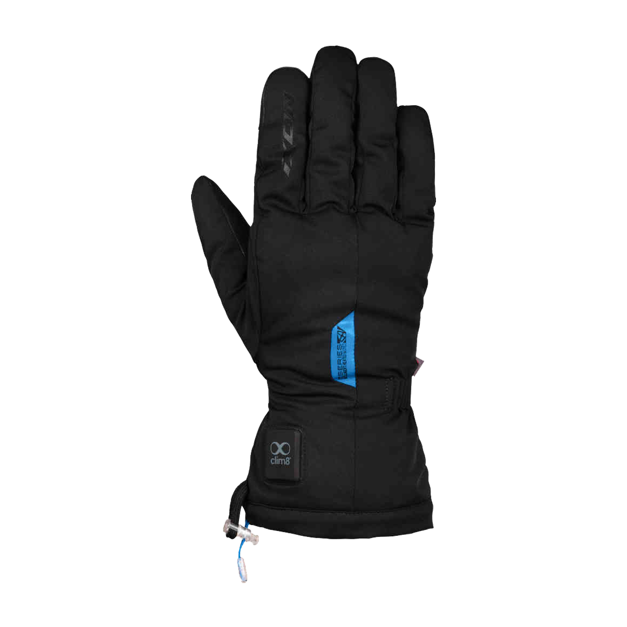 Rękawice Motocyklowe Ixon IT-Yasur Czarny/NiebieskiXXL