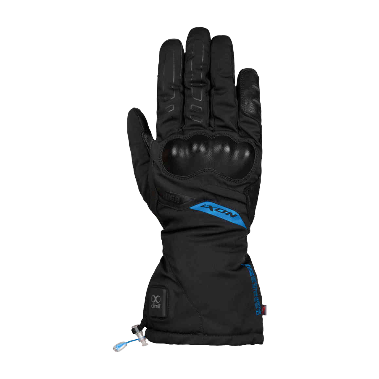 Rękawice Motocyklowe Ixon IT-Yuga Czarny/NiebieskiXXXL