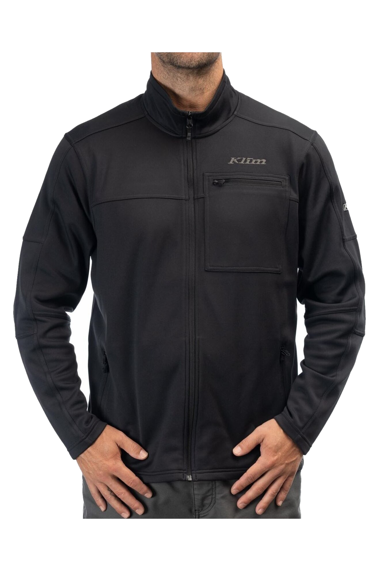 Kurtka Klim Glacier Mid Layer CzarnyM