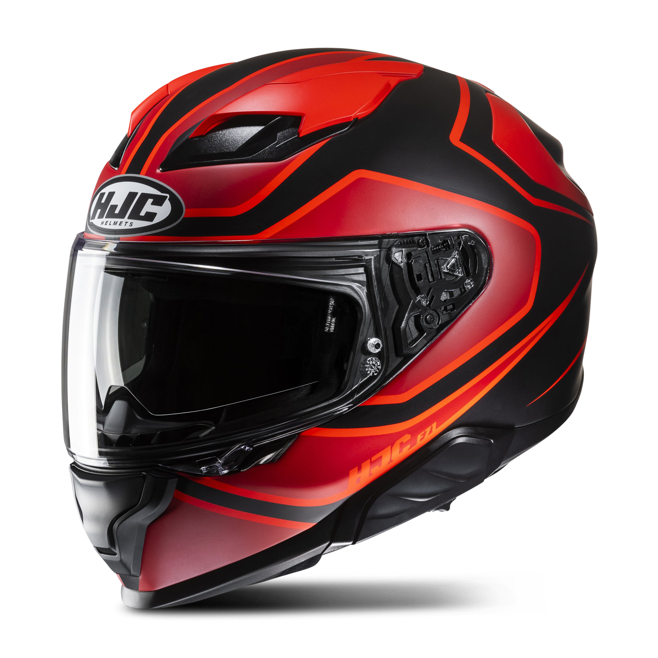 Kask Integralny HJC F71 Idle MC5 Czerwony/CzarnyS