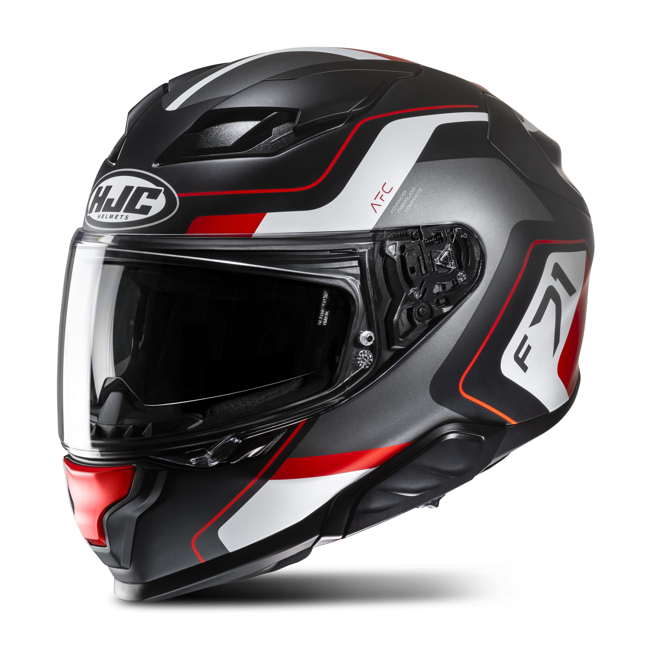 Kask Integralny HJC F71 Arcan MC3H Czarny/Złamany Biały/SzaryXL