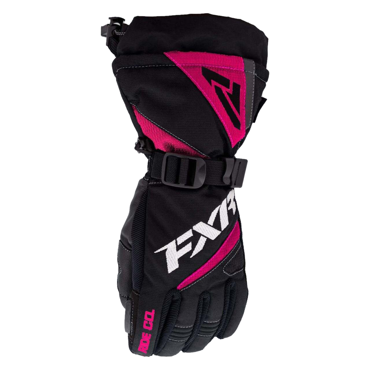 Rękawice FXR Helix Race Dziecięce Fuksjowy/CzarnyS