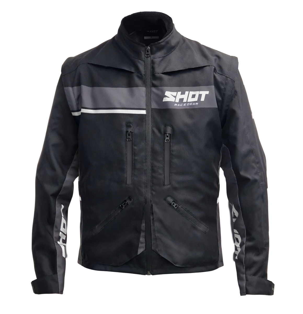 Kurtka Enduro Shot Contact Assault 2.0 Czarny/Złamany BiałyL