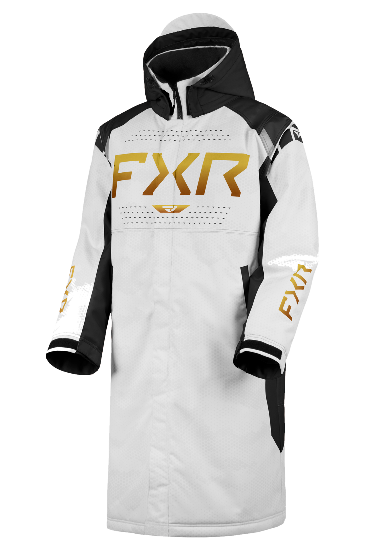 Kurtka Zimowa FXR Warm-Up Coat 26 Biały Hex/KashXXS