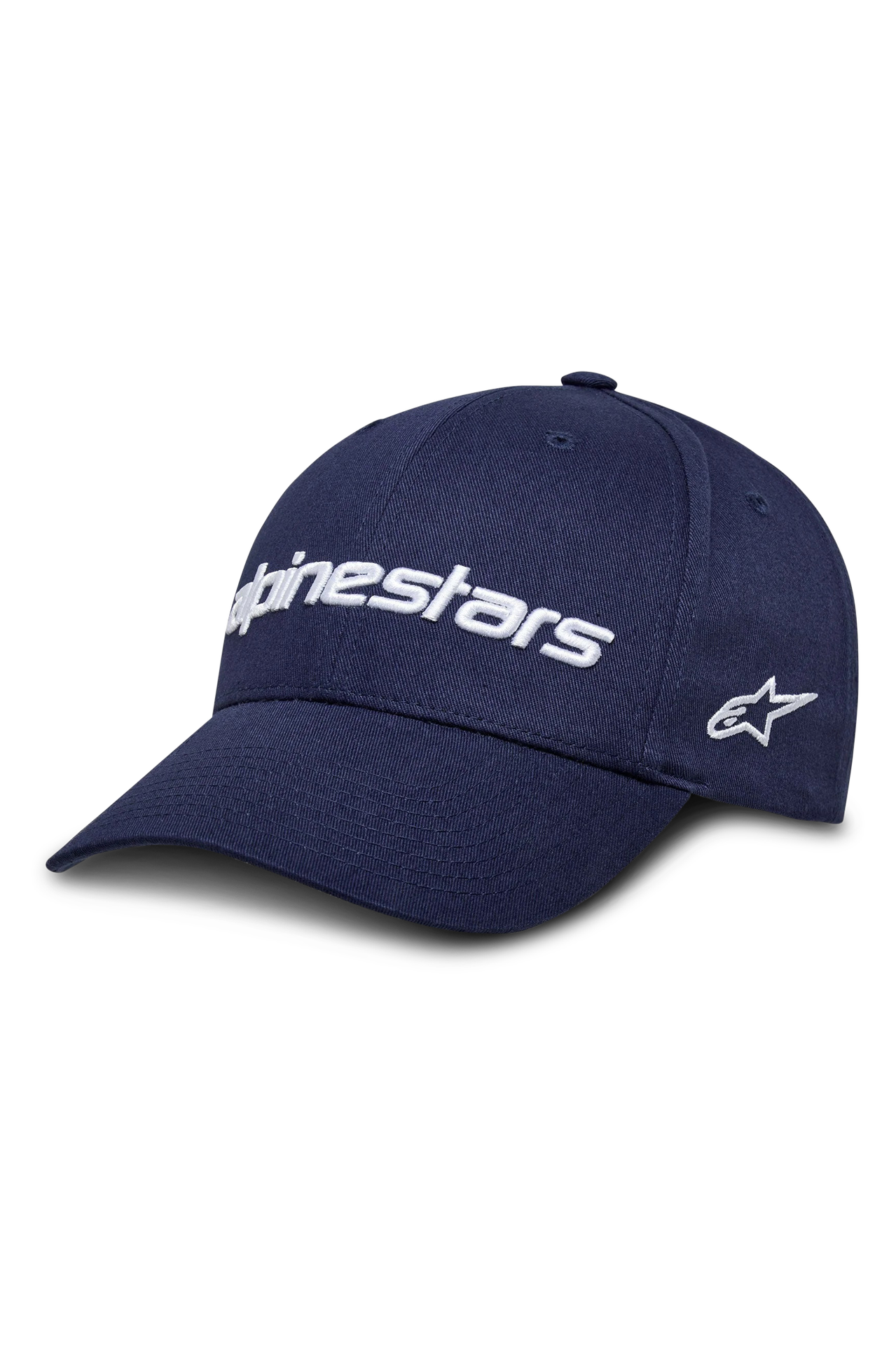 Czapka z Daszkiem Alpinestars Linear Wordmark 2.0 Granatowy/Złamany BiałyOnesize