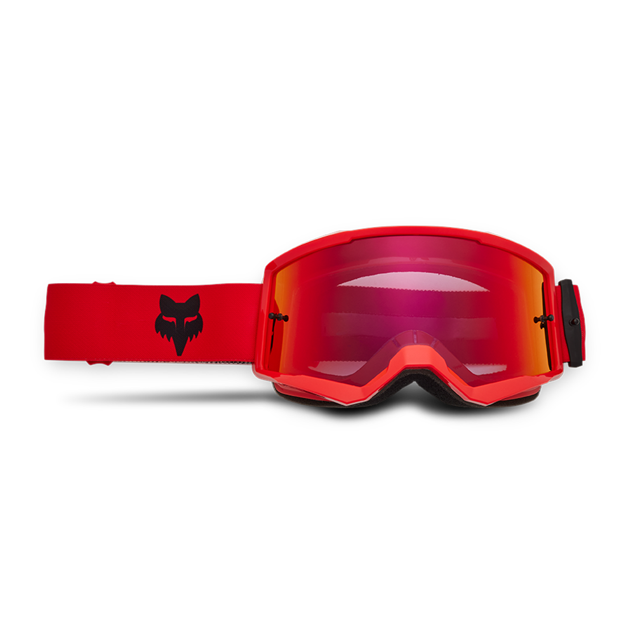 Gogle Cross FOX Main Core - Spark Spark/Fluorescencyjny Czerwony