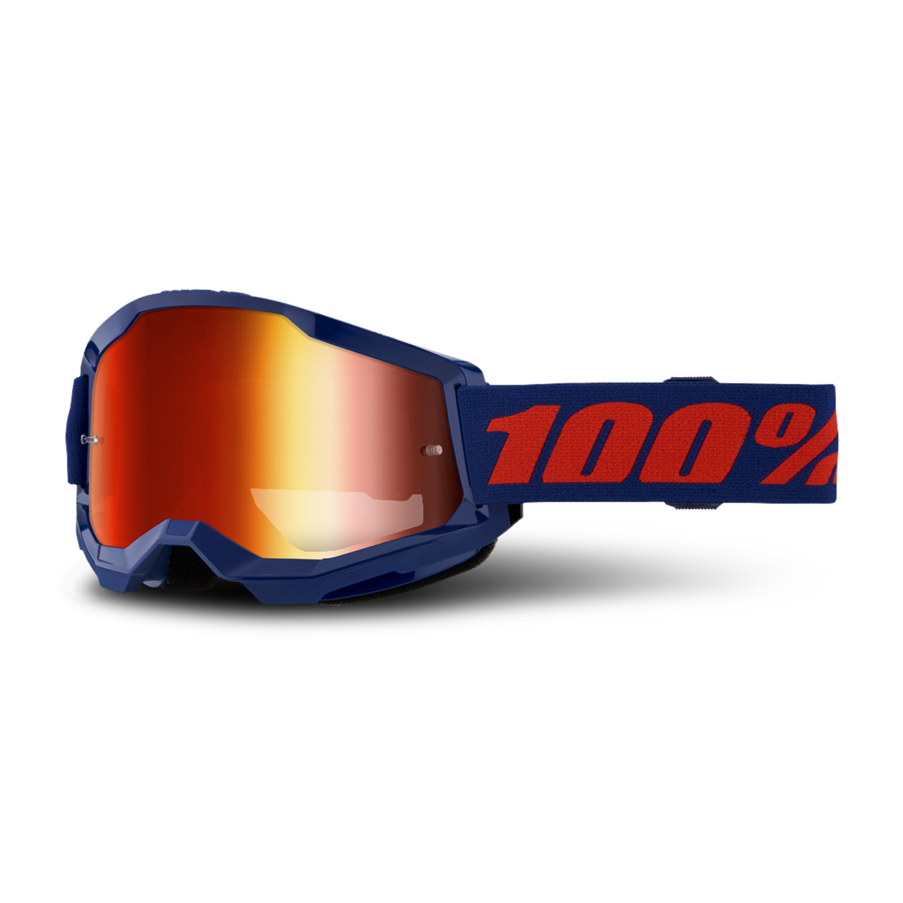 Gogle Cross 100% Strata 2 Granatowy