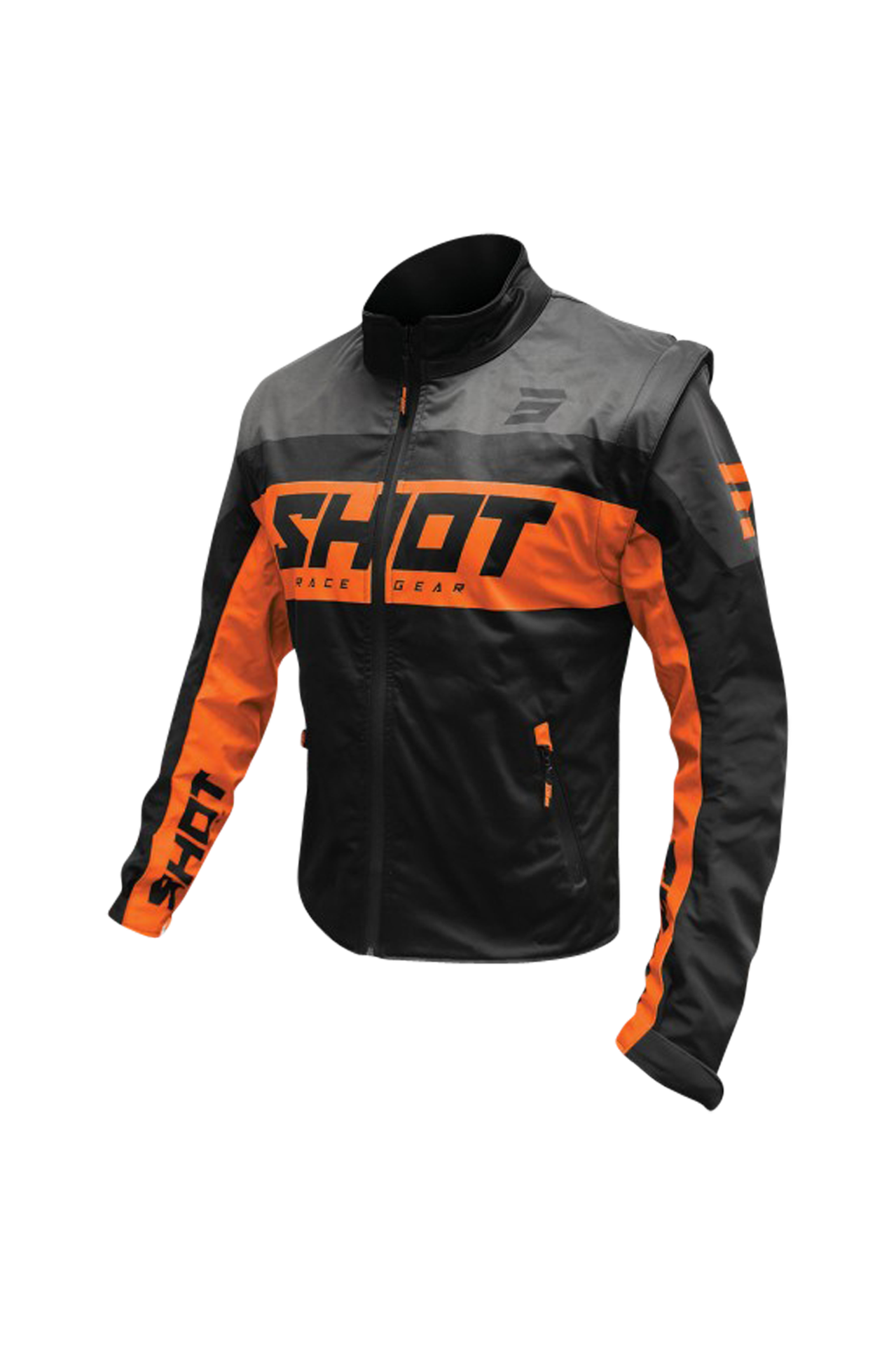 Kurtka Enduro Shot Lite 3.0 Czarny/PomarańczowyM