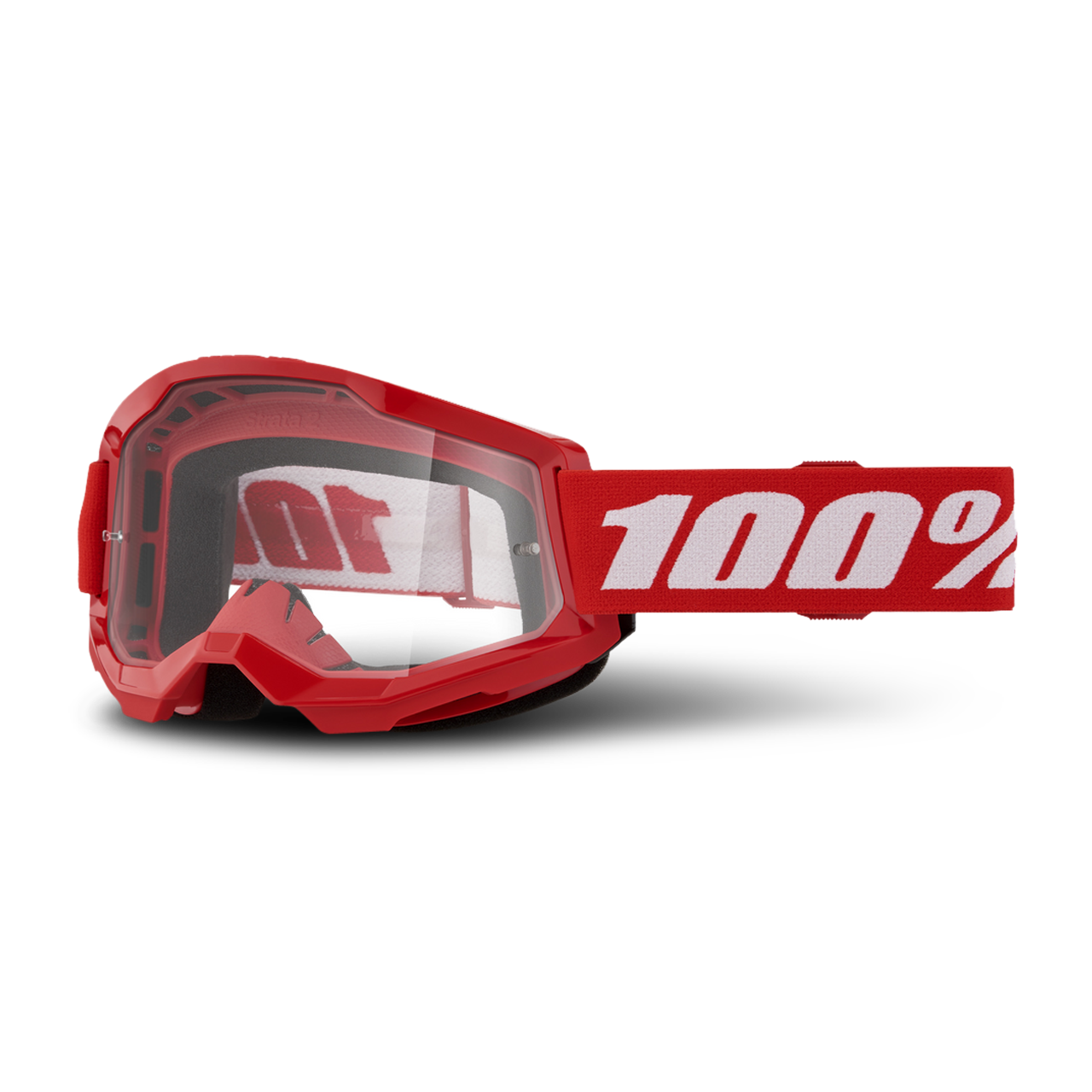 Gogle Cross 100% Strata 2 Czerwony