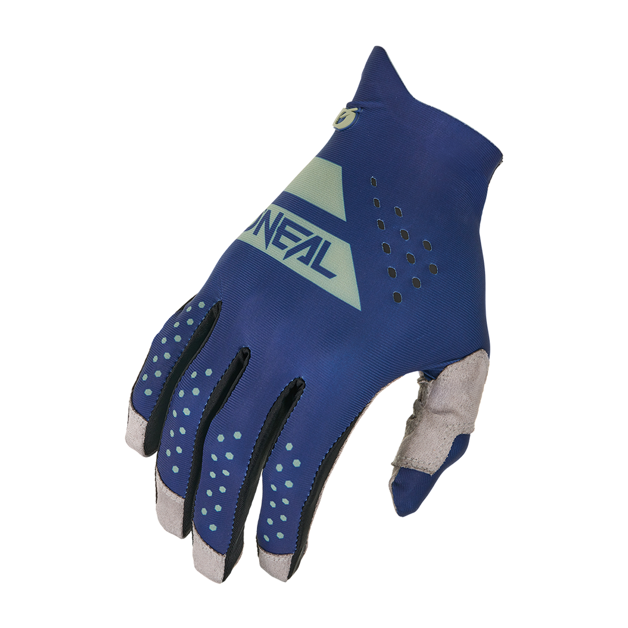 Rękawice MX O'Neal Pin It Slip On Niebieski/ZielonyXL