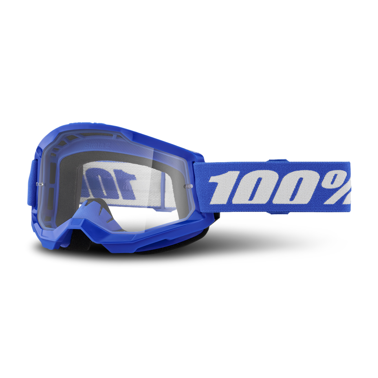 Gogle Cross Dziecięce 100% Strata 2 Niebieski