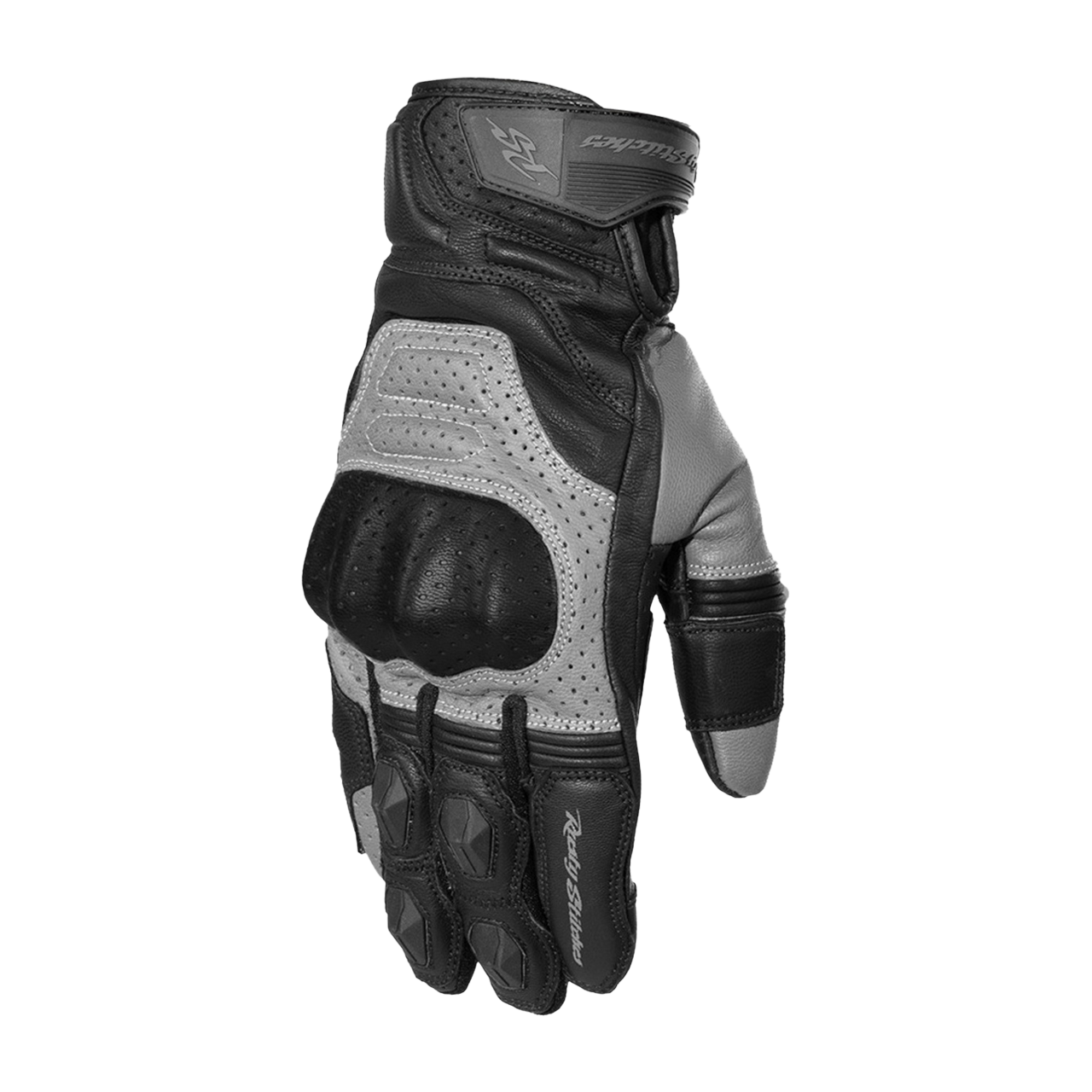 Rękawice Motocyklowe Rusty Stitches Conner Czarny/SzaryS