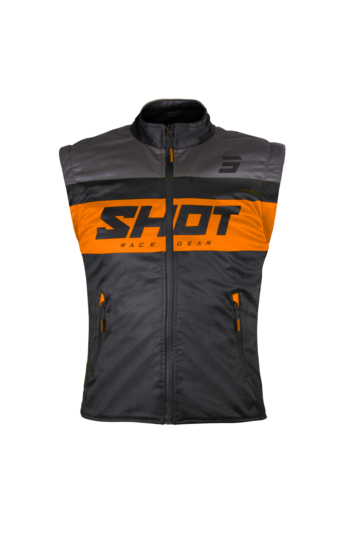 Kamizelka Enduro Shot Lite 3.0 Czarny/PomarańczowyXL