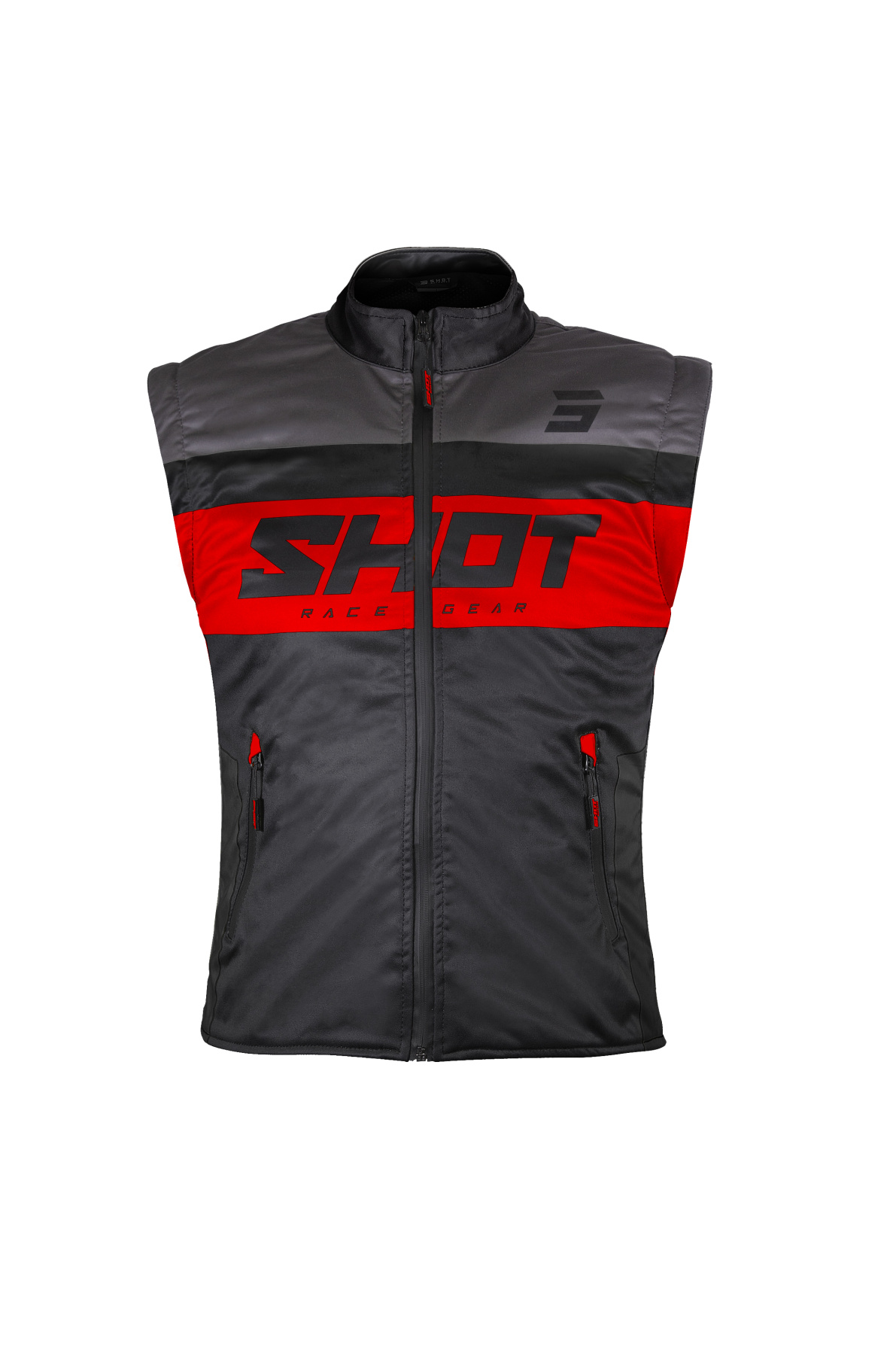 Kamizelka Enduro Shot Lite 3.0 Czarny/CzerwonyM
