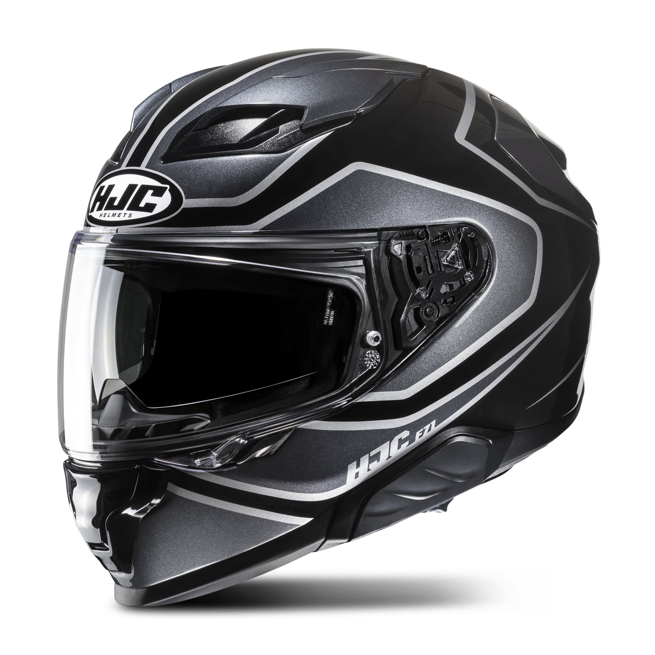 Kask Integralny HJC F71 Idle MC5 Czarny/SzaryS