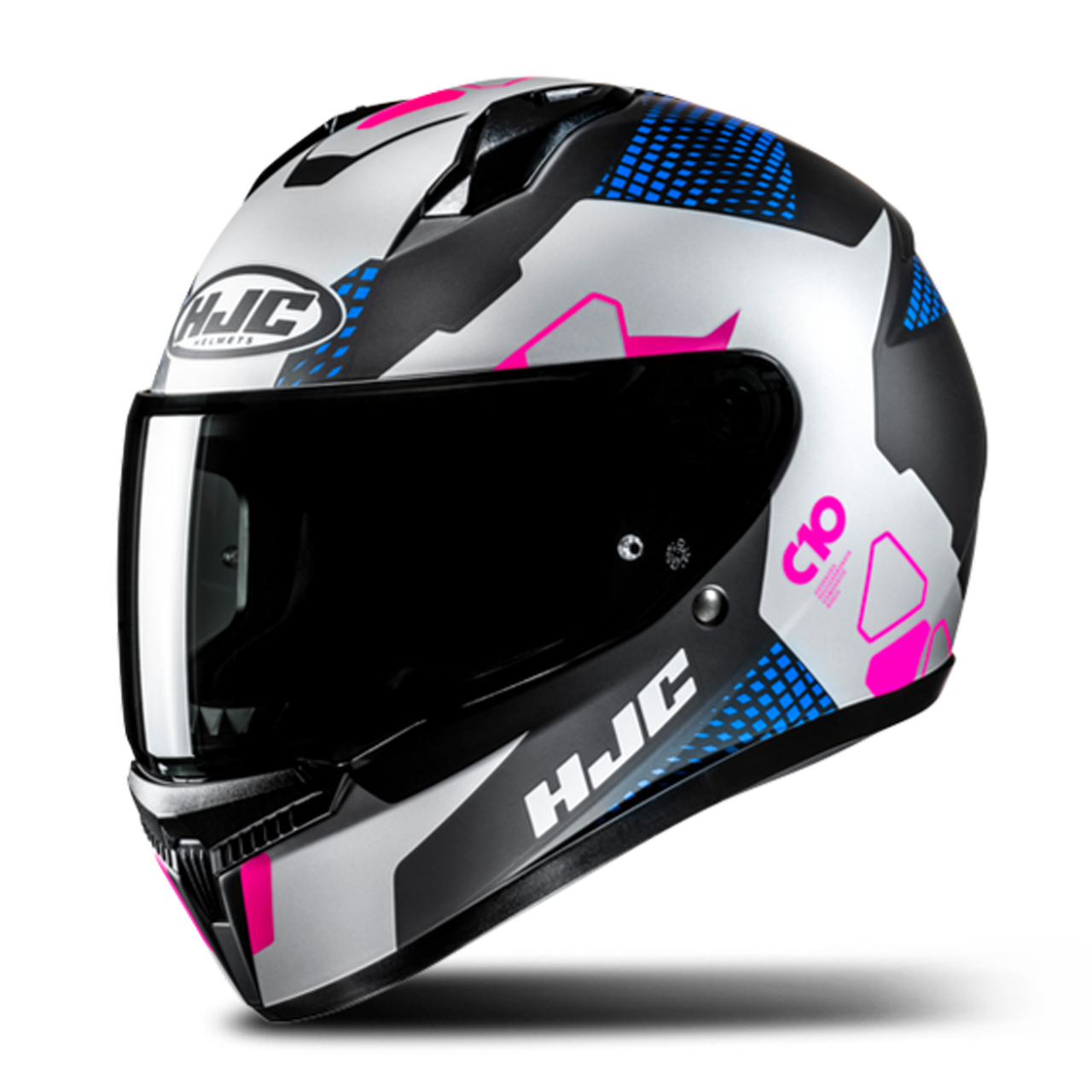 Kask Integralny HJC C10 Aspa Czarny/FioletowyXS