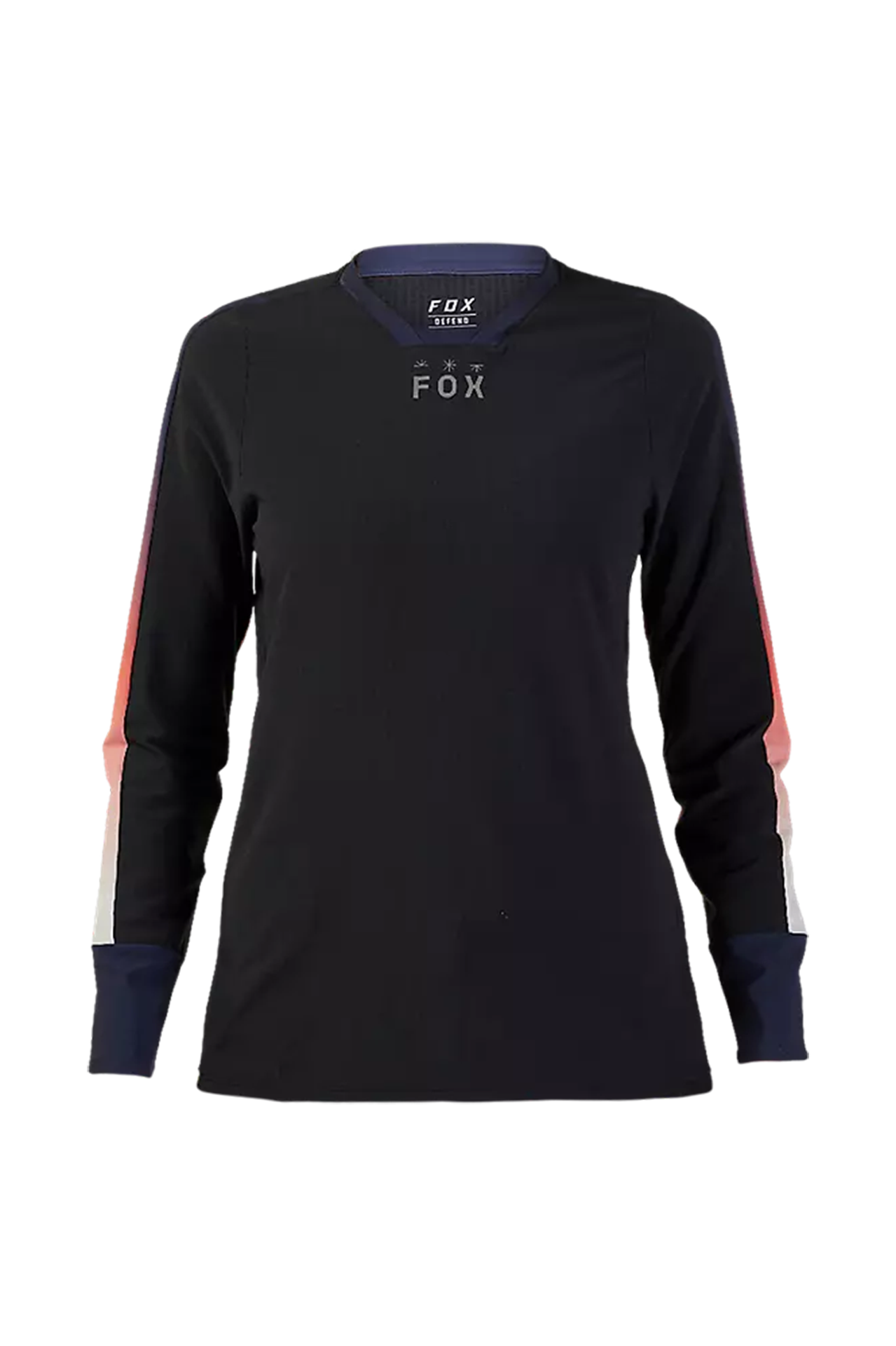 Koszulka MTB FOX Defend Damskie CzarnyL