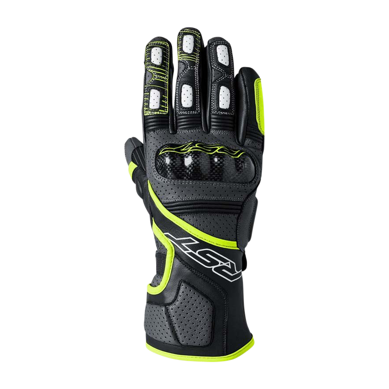 Rękawice Motocyklowe RST Fulcrum Neonowy ŻółtyXXL