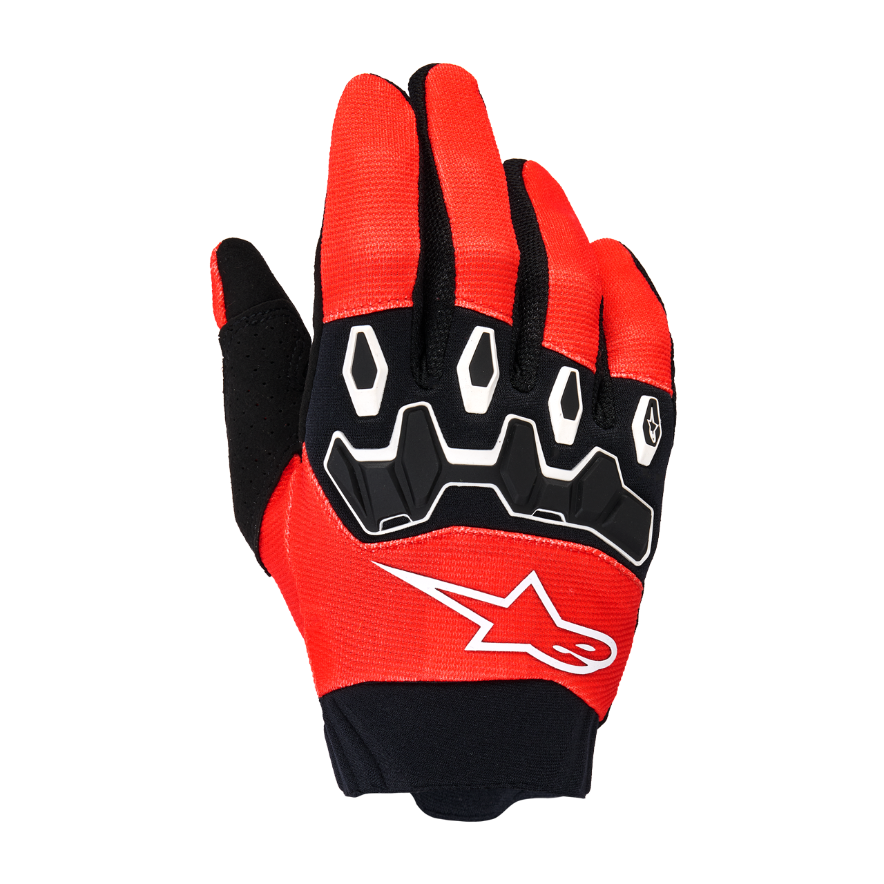 Rękawice MX Alpinestars Full Bore V2 Młodzieżowy Jasnoczerwony/CzarnyM