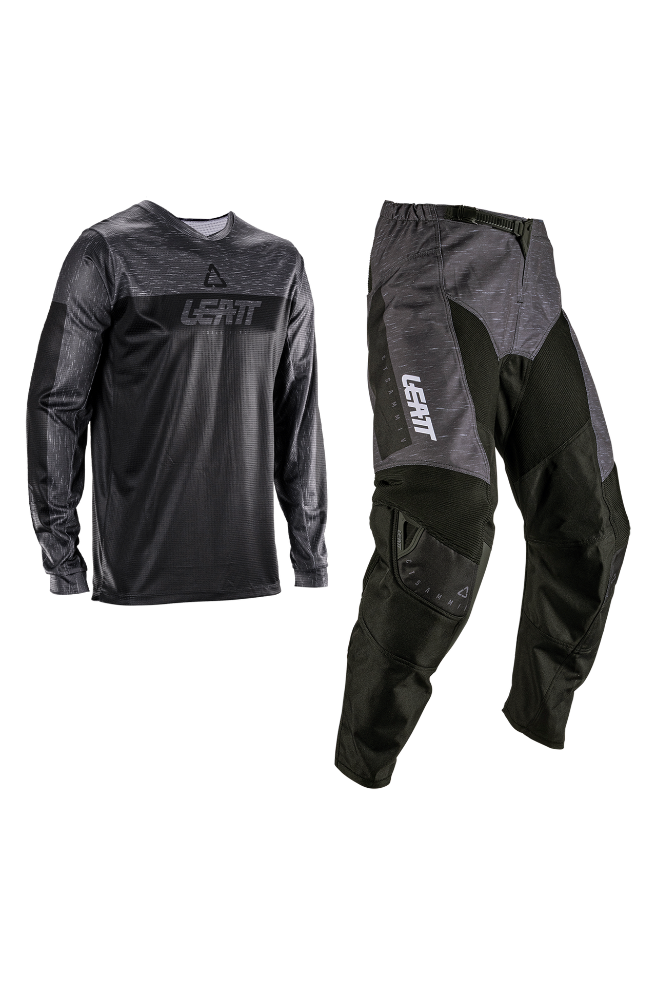 Komplet cross Leatt 3.5 V26 Stealth Czarny/SzaryS
