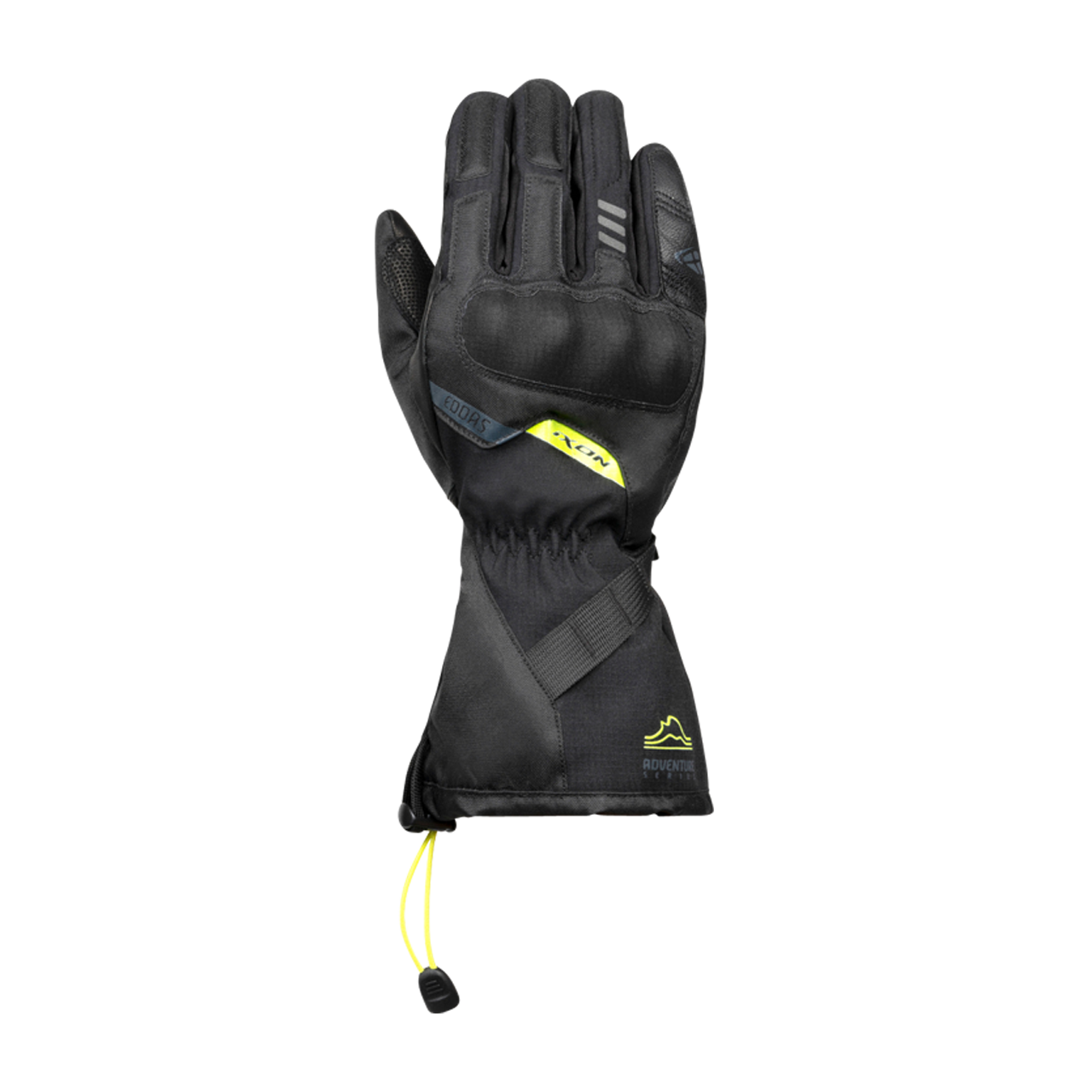 Rękawice Motocyklowe Ixon Pro Eddas Czarny/JasnożółtyS