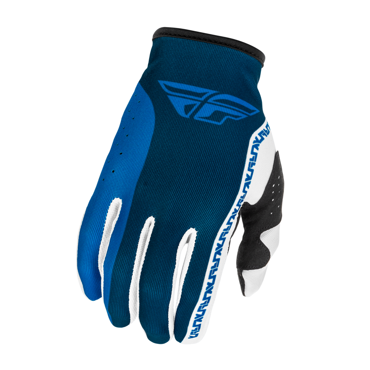 Rękawice Cross FLY Racing Lite V26 Niebieski/Złamany BiałyS