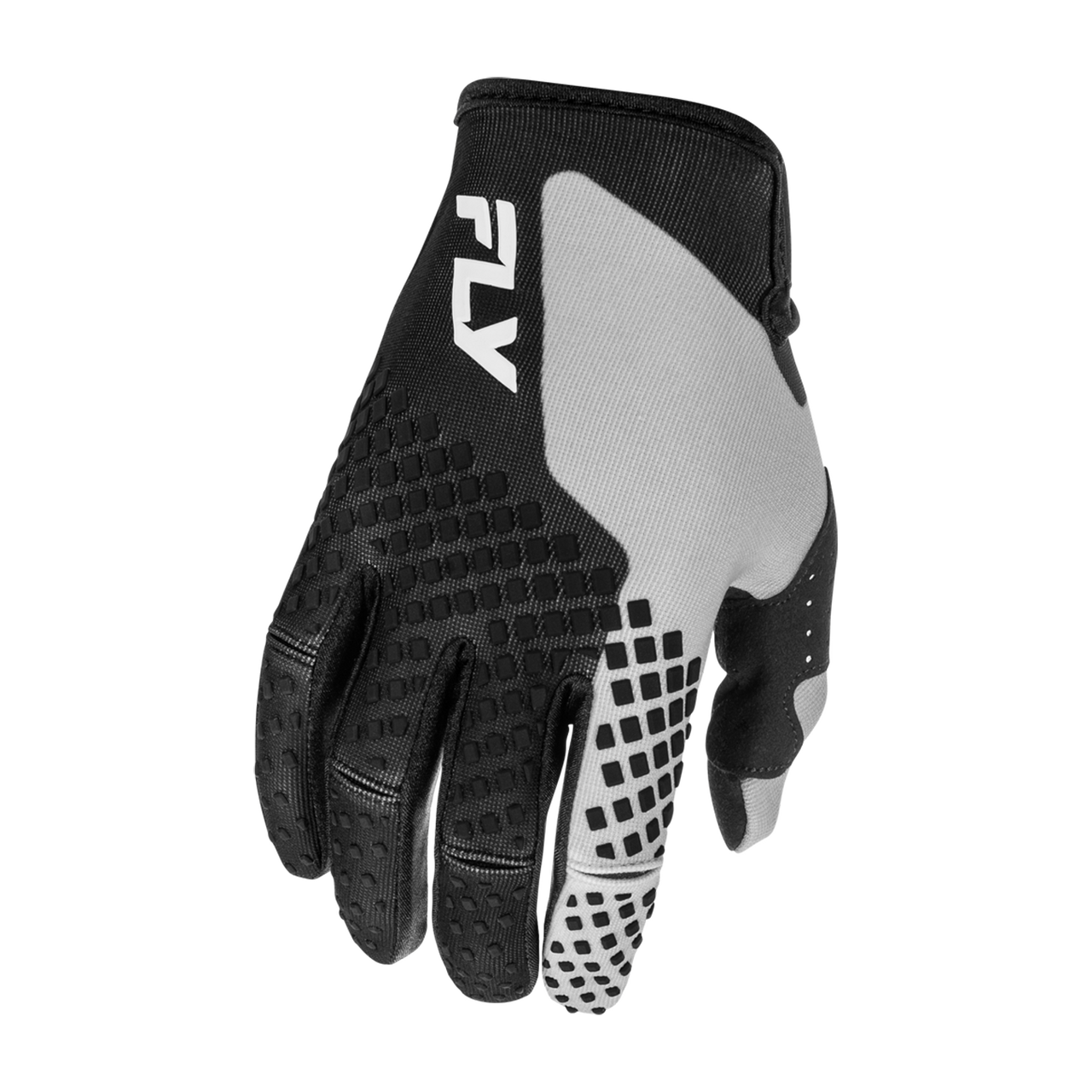 Rękawice Cross FLY Racing Kinetic V26 Młodzieżowe Czarny/SzaryM