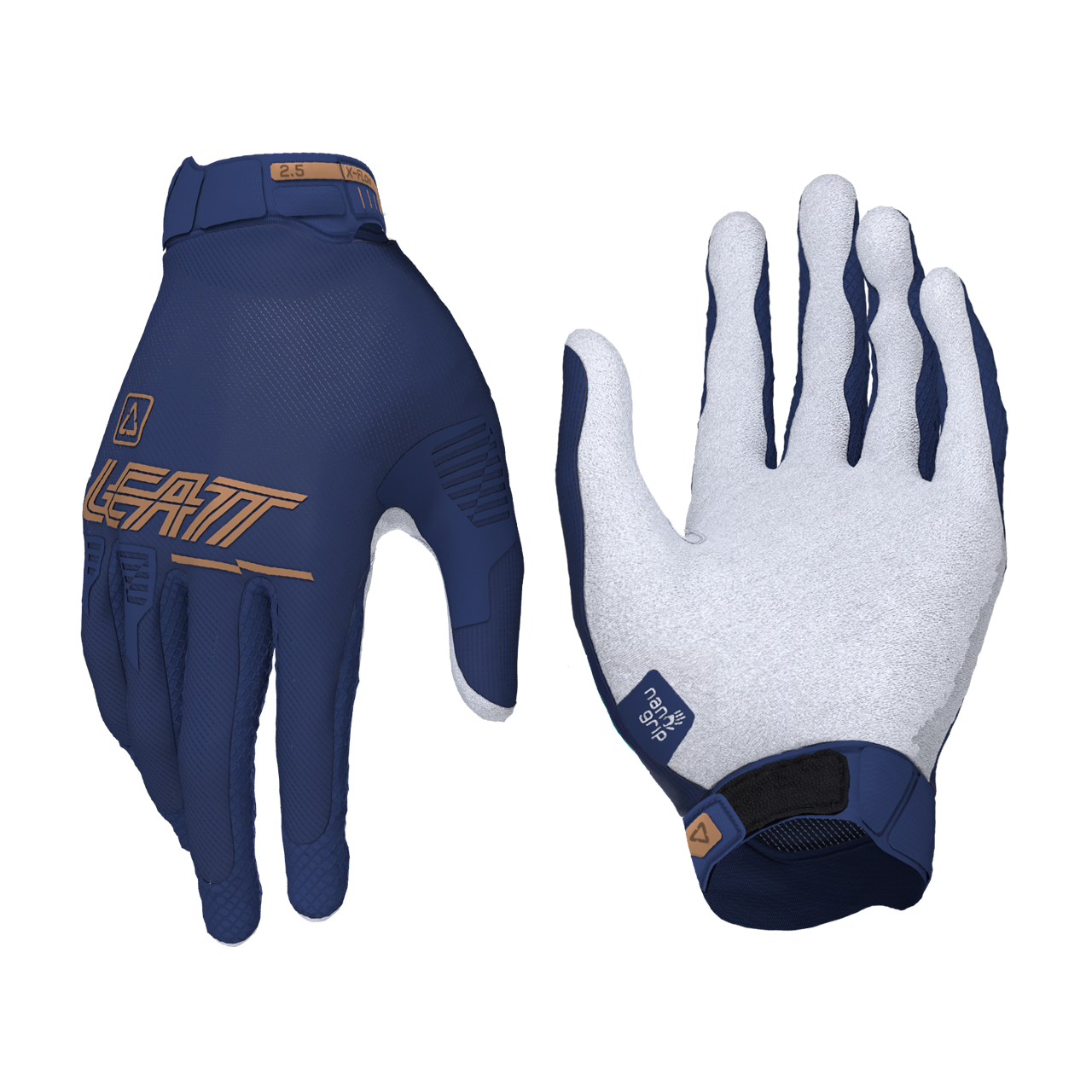Rękawice cross Leatt Moto 2.5 X-Flow damskie V26 Głęboki niebieskiL