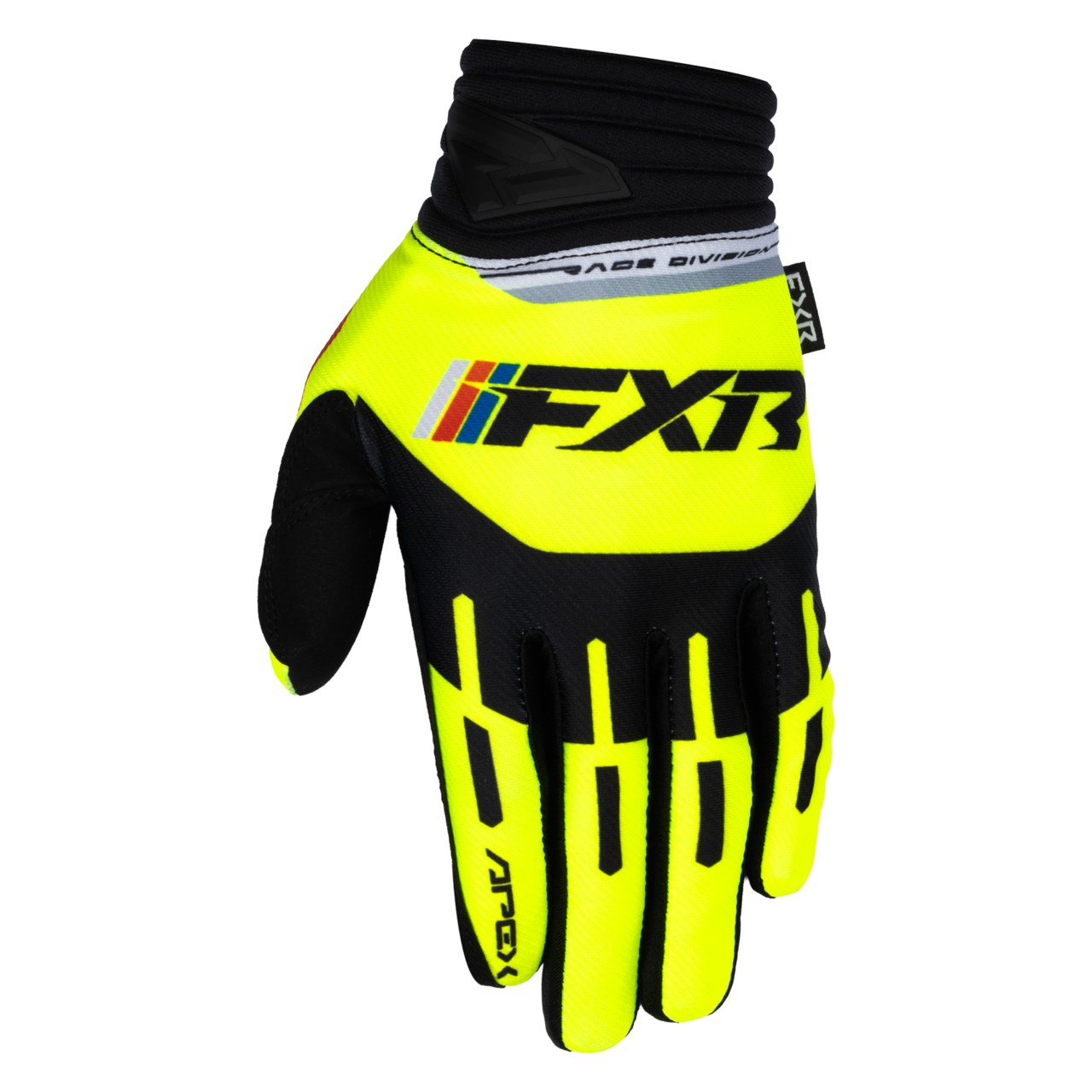 Rękawice MX FXR Apex 26 Hi-Vis/CzarnyL