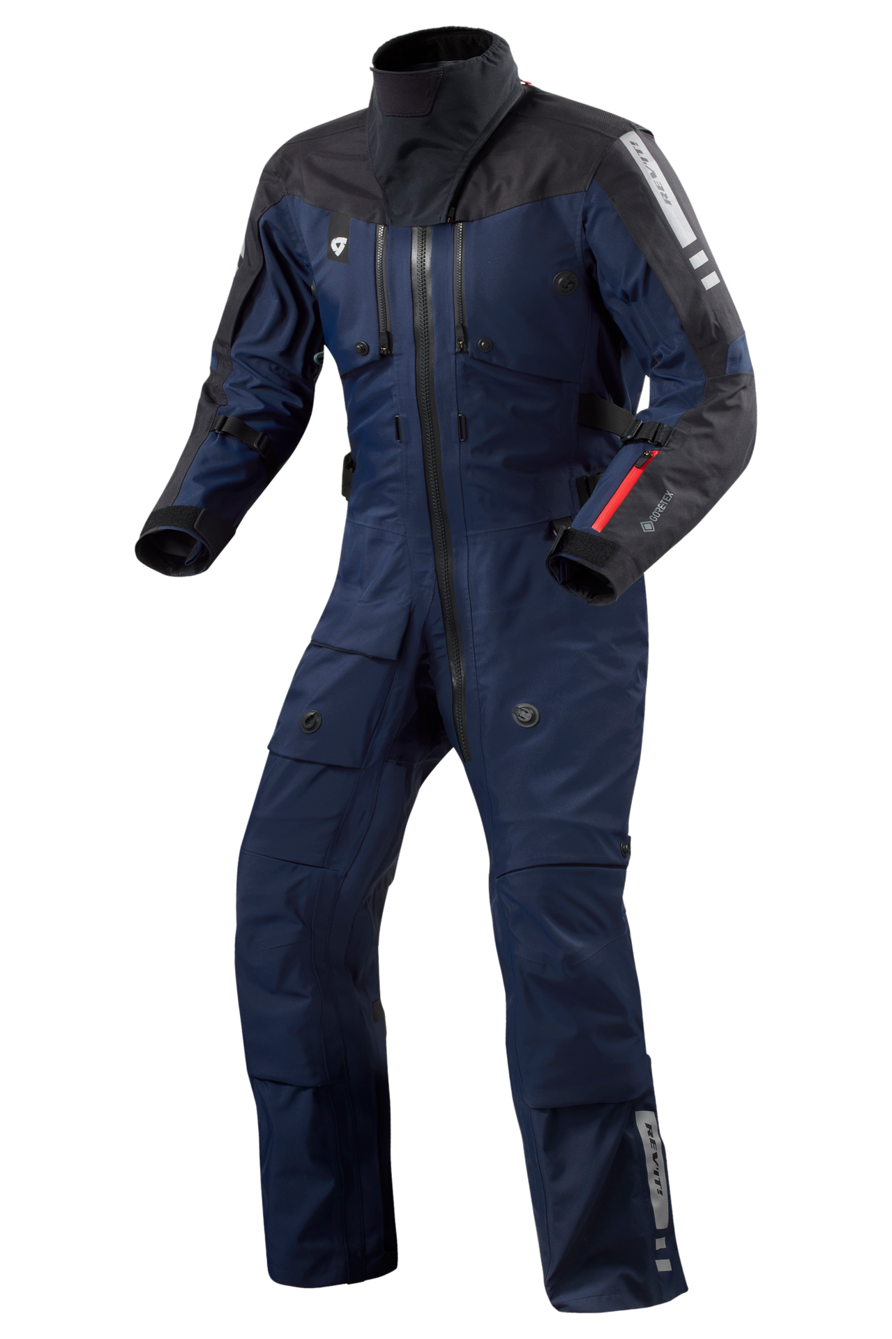 Kombinezon Motocyklowy Rev'It! Paramount GTX Krótsza Nogawka CiemnoniebieskiXXL Krótkie