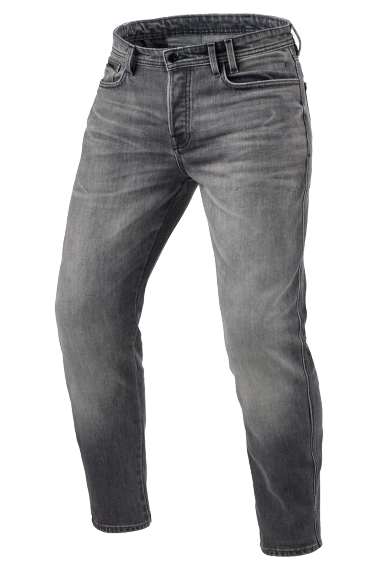 Jeansy Motocyklowe Rev'It! Ortes TF SzaryW36 x L32