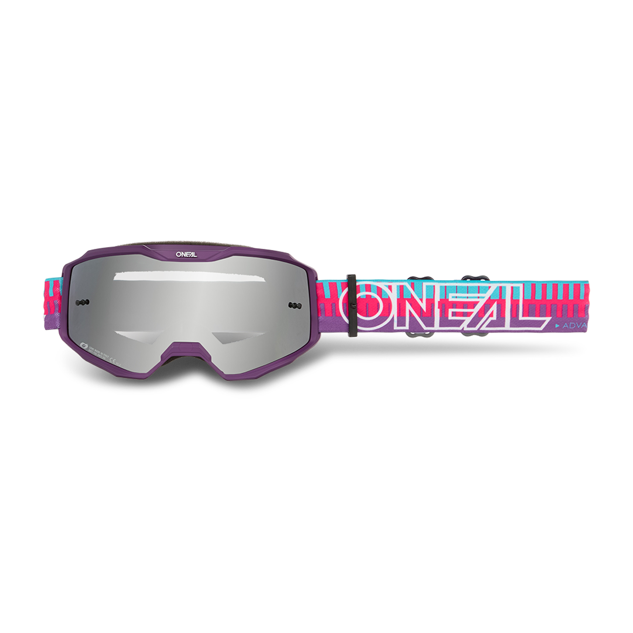 Gogle Cross O'Neal B-10 Striped Młodzieżowy Różowy