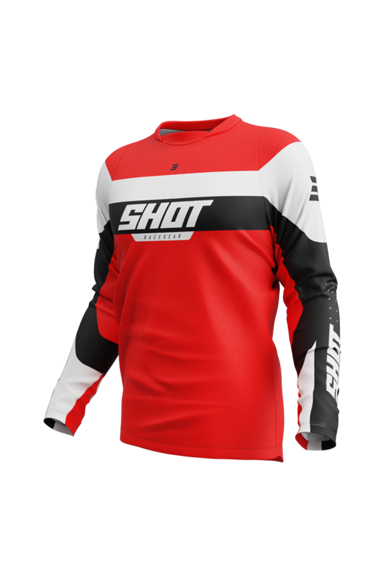 Bluza Cross Shot Devo League Fluo CzerwonyM