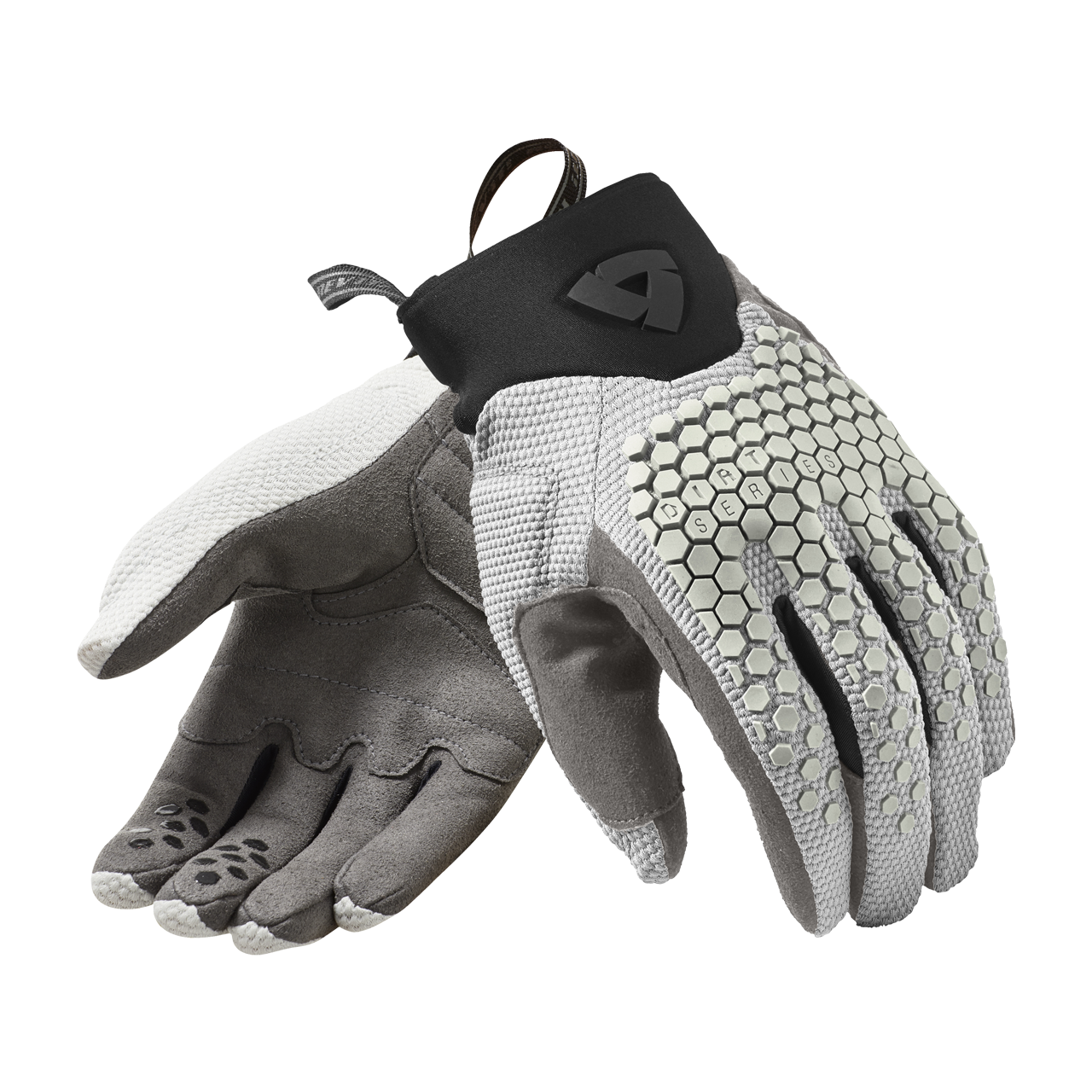 Rękawice Motocyklowe Rev'It! Massif SzaryXXL