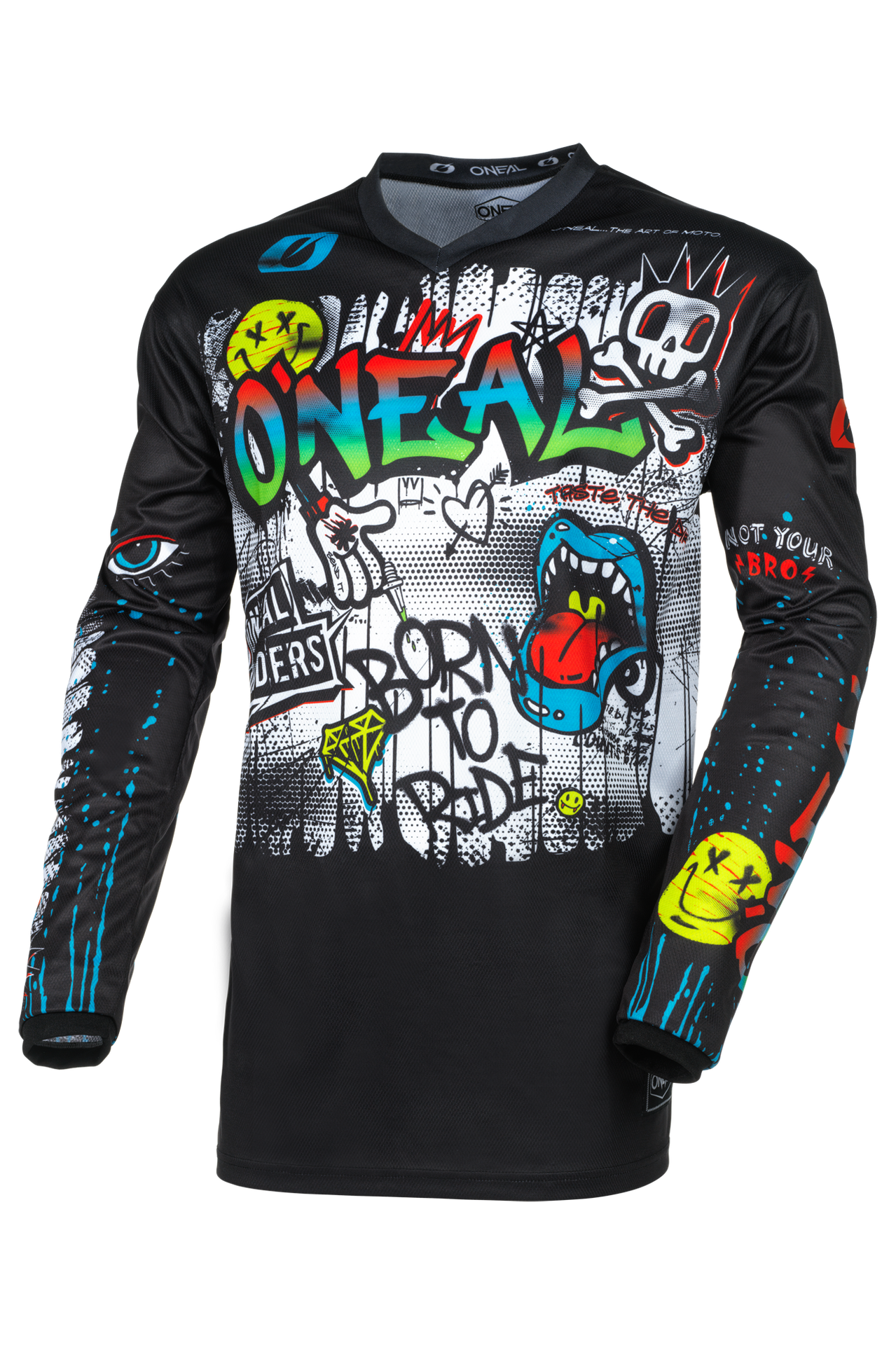 Bluza Cross O'Neal Element Rancid Czarny/Złamany BiałyM