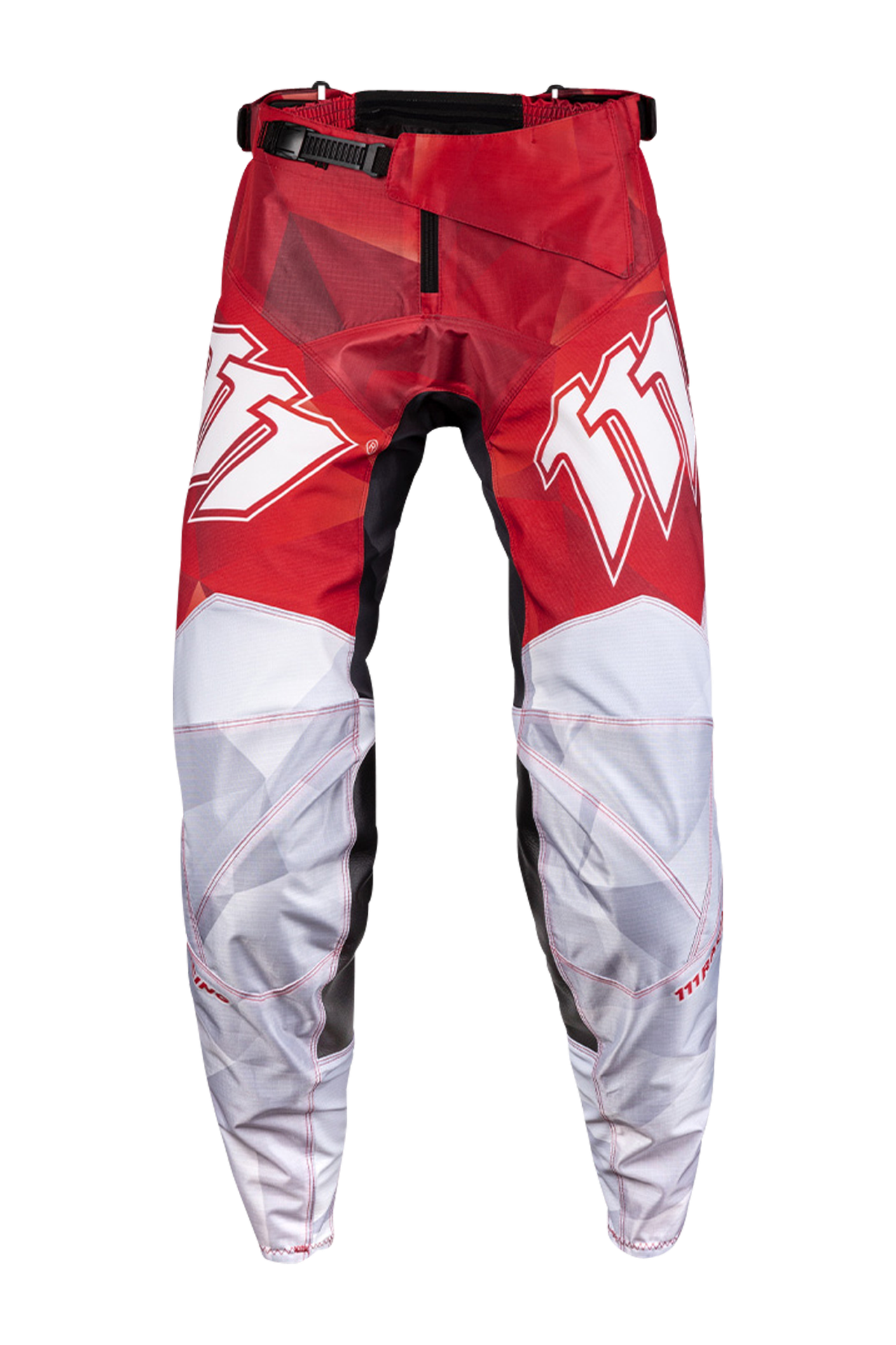 Spodnie Cross 111Racing 111.1 Razor Ostry czerwony30