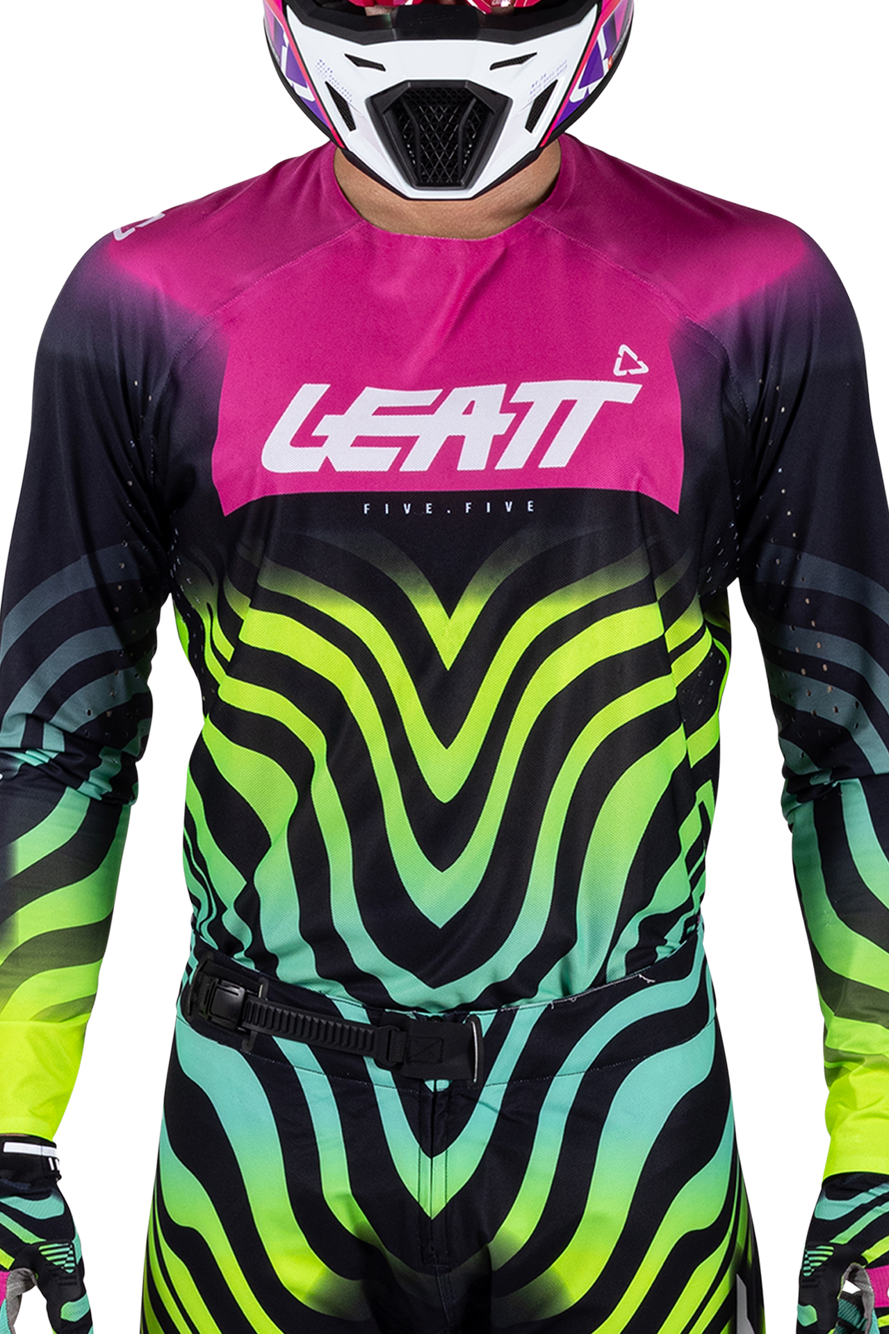Bluza cross Leatt Moto 5.5 UltraWeld V26 Tiger RóżowyS