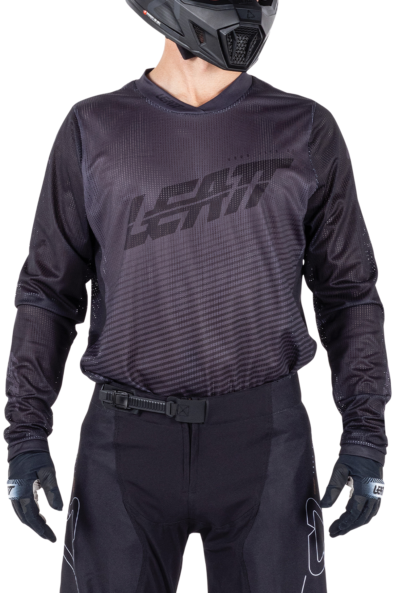 Bluza cross Leatt Moto 4.5 X-Flow V26 CzarnyS