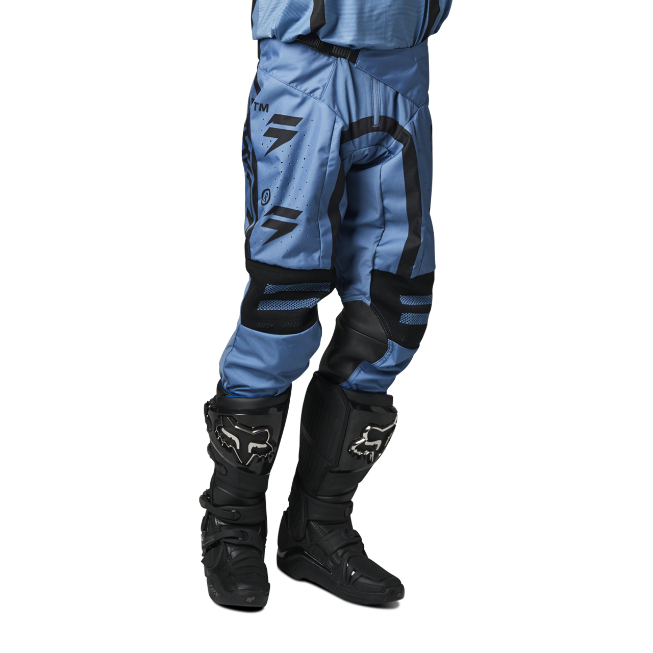 Spodnie Cross Shift Black Label Curv Niebieski/Czarny34