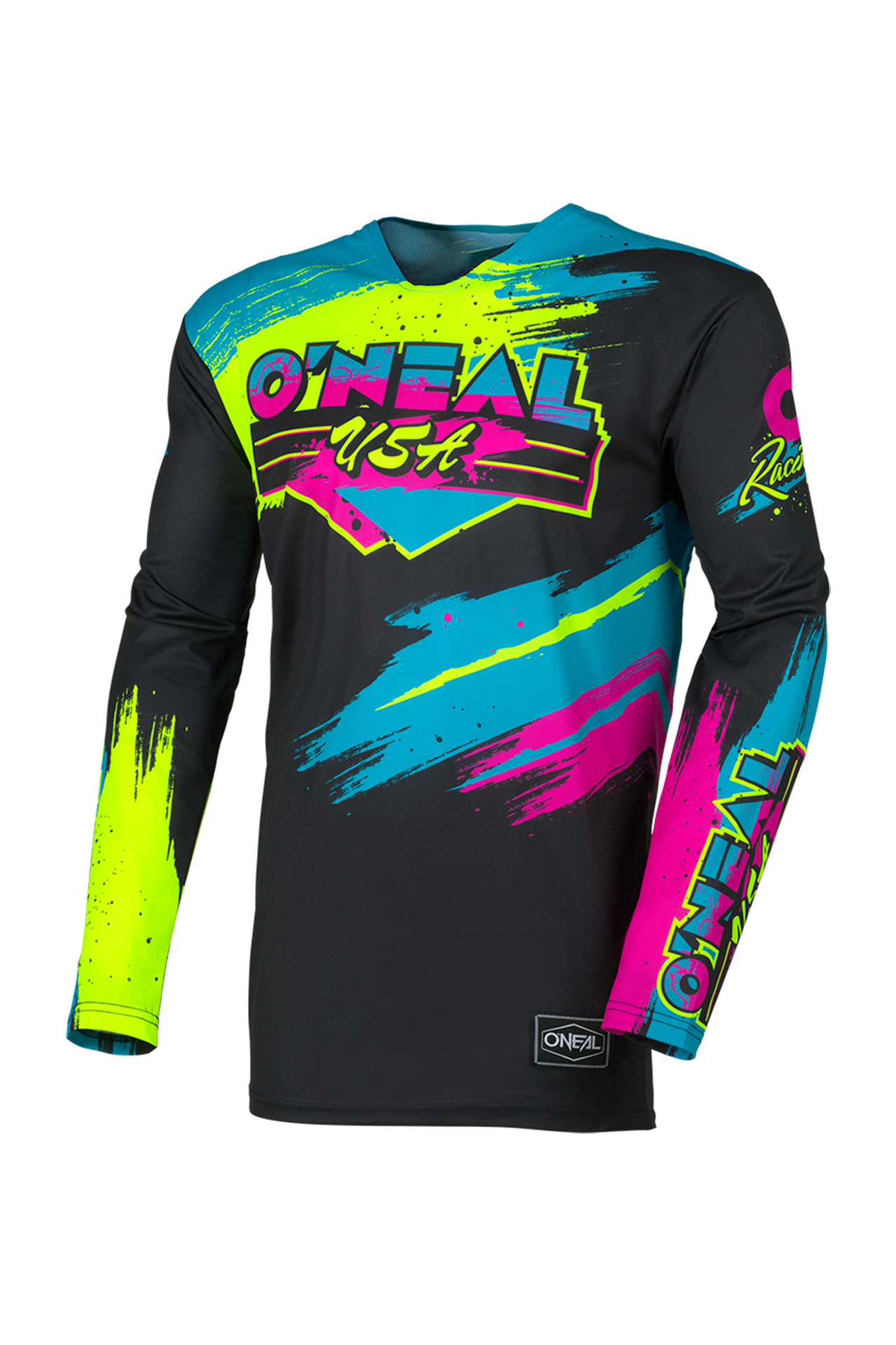 Bluza Cross O'Neal Mayhem Reseda Czarny/Neonowy ŻółtyL
