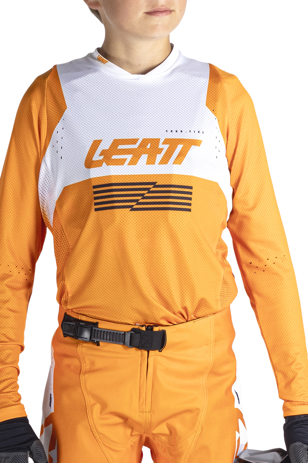 Bluza cross Leatt Moto 4.5 Lite V26 młodzieżowa PomarańczowyM