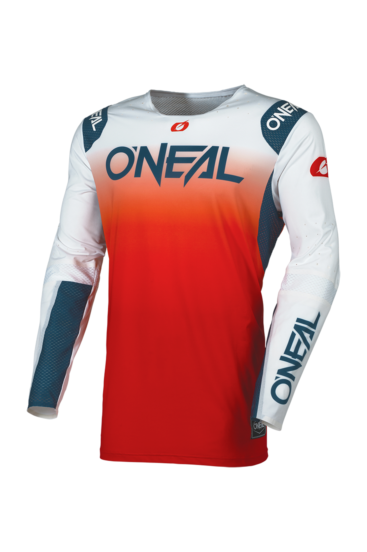 Bluza Cross O'Neal Prodigy Five Five Czerwony/Pomarańczowy/GranatowyXXL